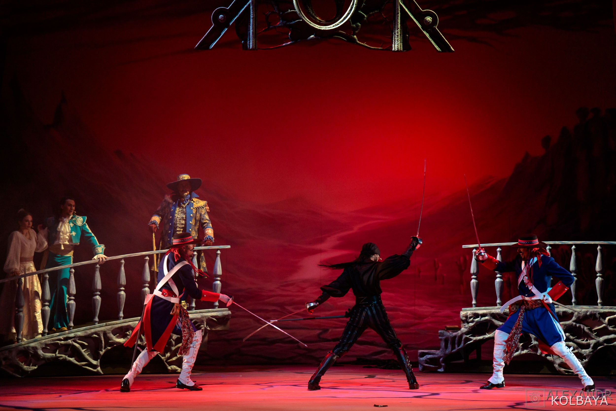 Мюзикл Зорро. Концертный и театральный репортажный фотограф в Москве Александр Колбая