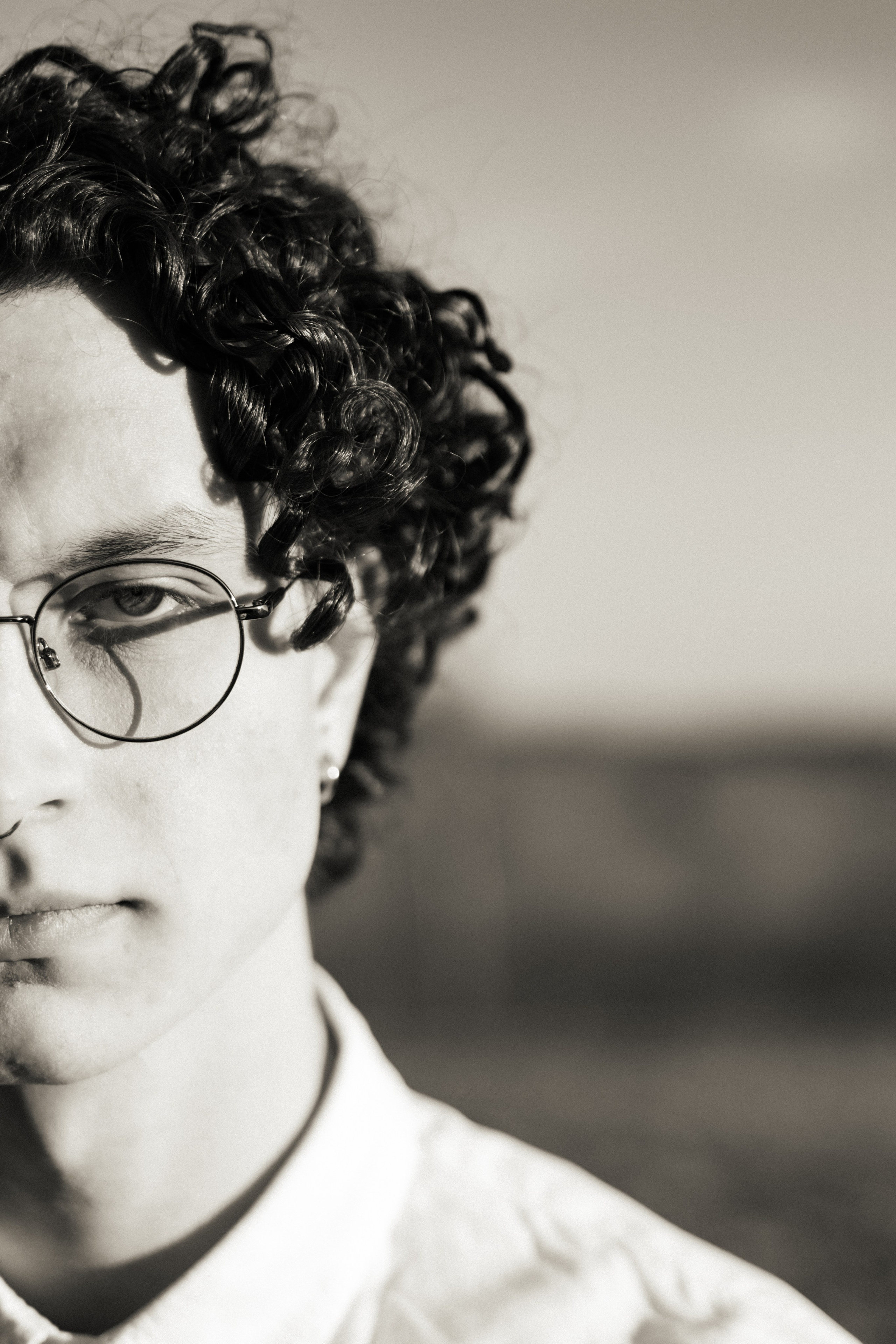 Андрей. Съёмка в поле. Lickord