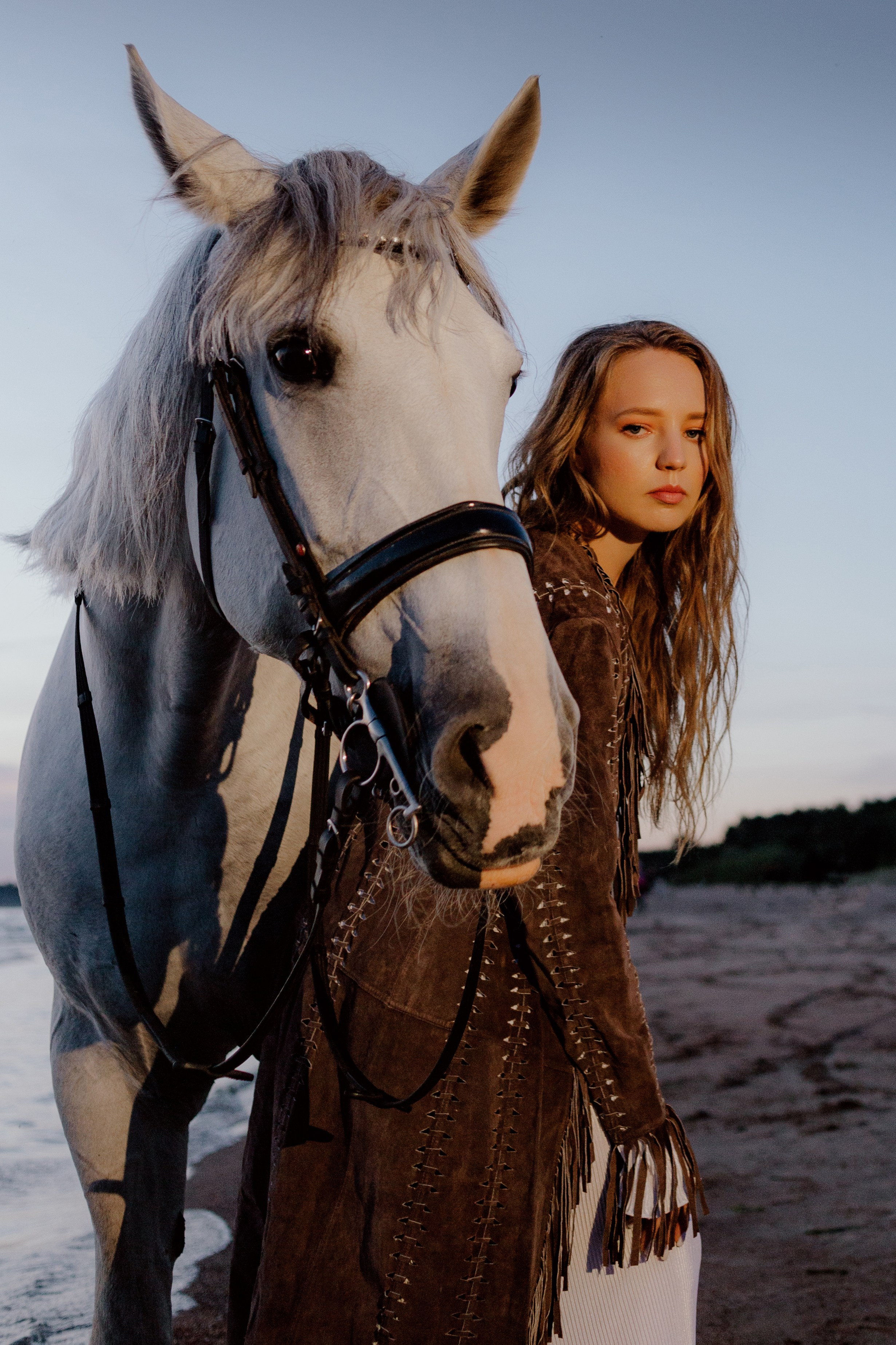 Съемка с лошадью. Фотограф в Санкт-Петербурге Вера Сивенкова