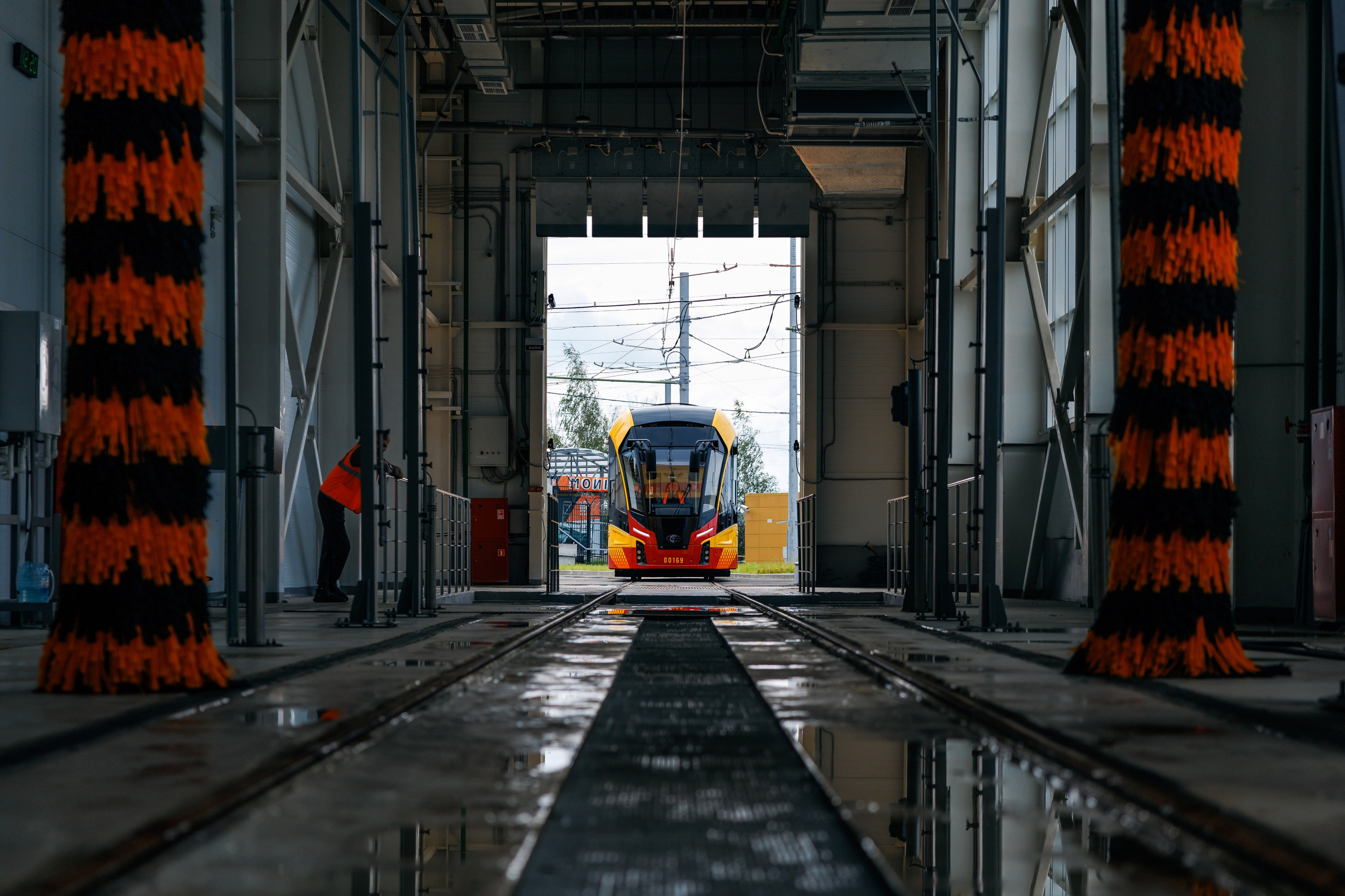 «Львёнок». Верхнепышминский трамвай. Фотограф Виталий Хайлов, Екатеринбург