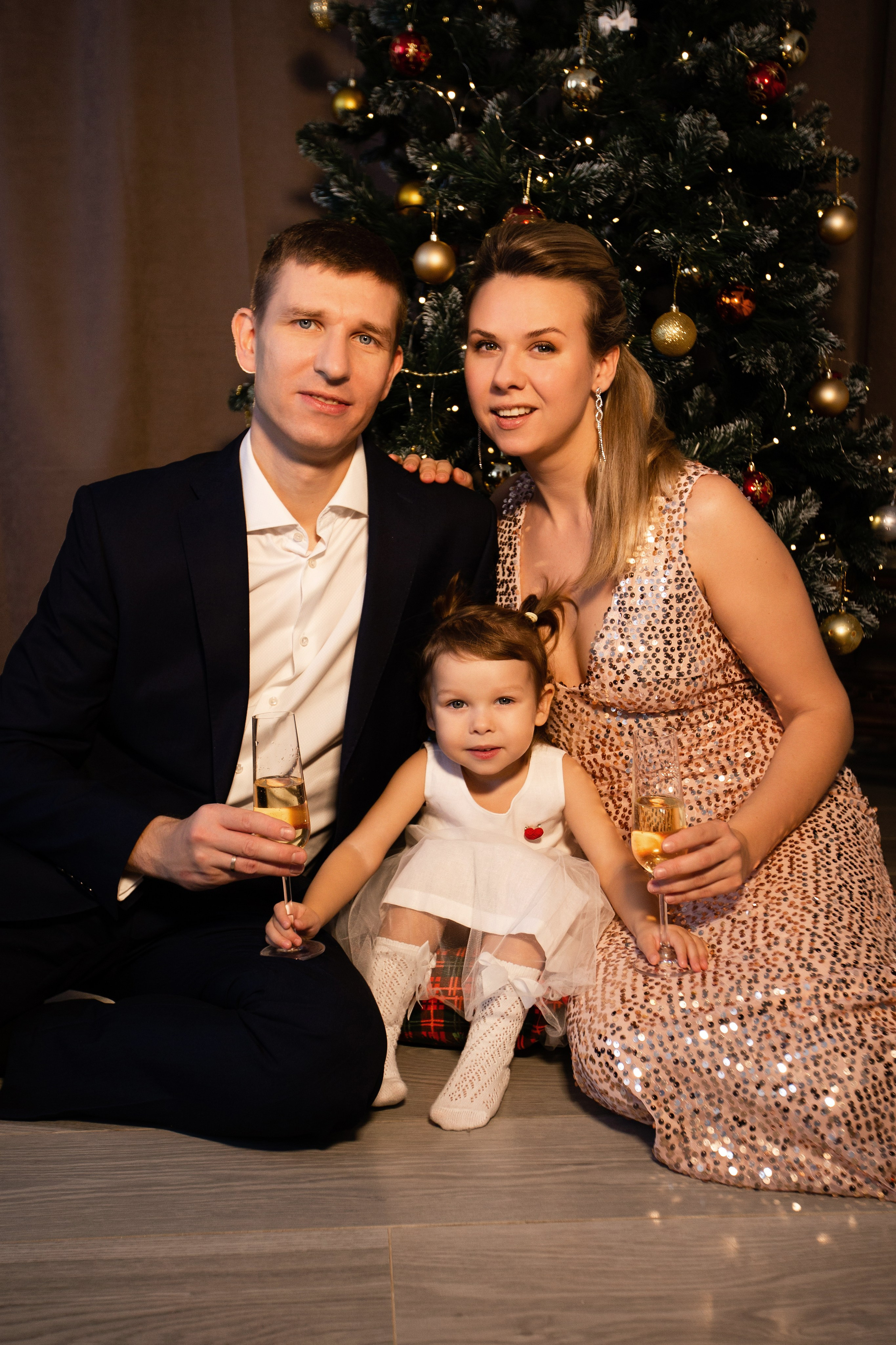 Новогодняя фотосессия дома. Семейный фотограф Фрязино Зрячева Кристина