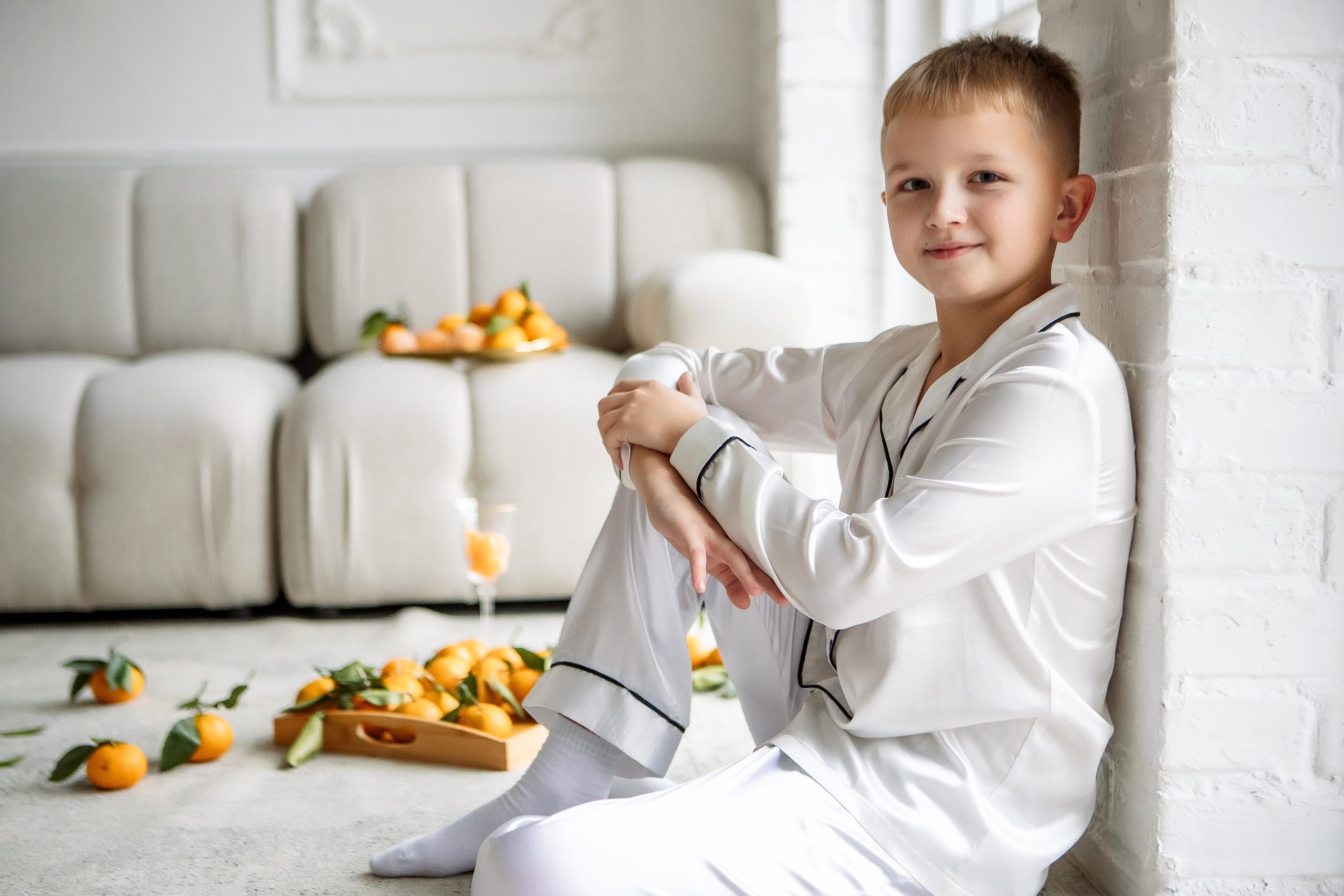 Мандариновое настроение. Семейный детский фотограф. Фотосессия в Минске