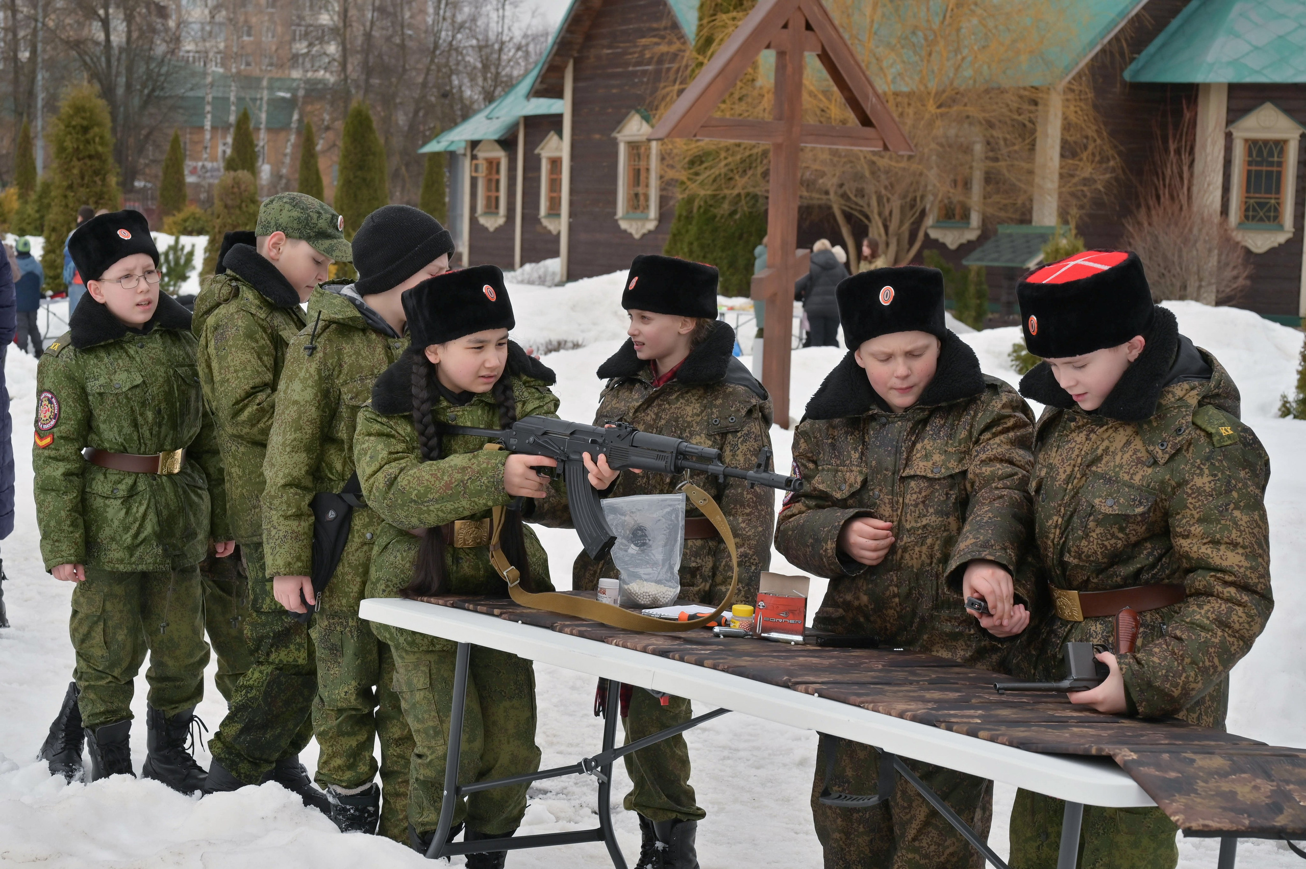 Кадетский класс. Выезд в г. Чкаловский МО. Фотограф Анна Мельникова | Москва