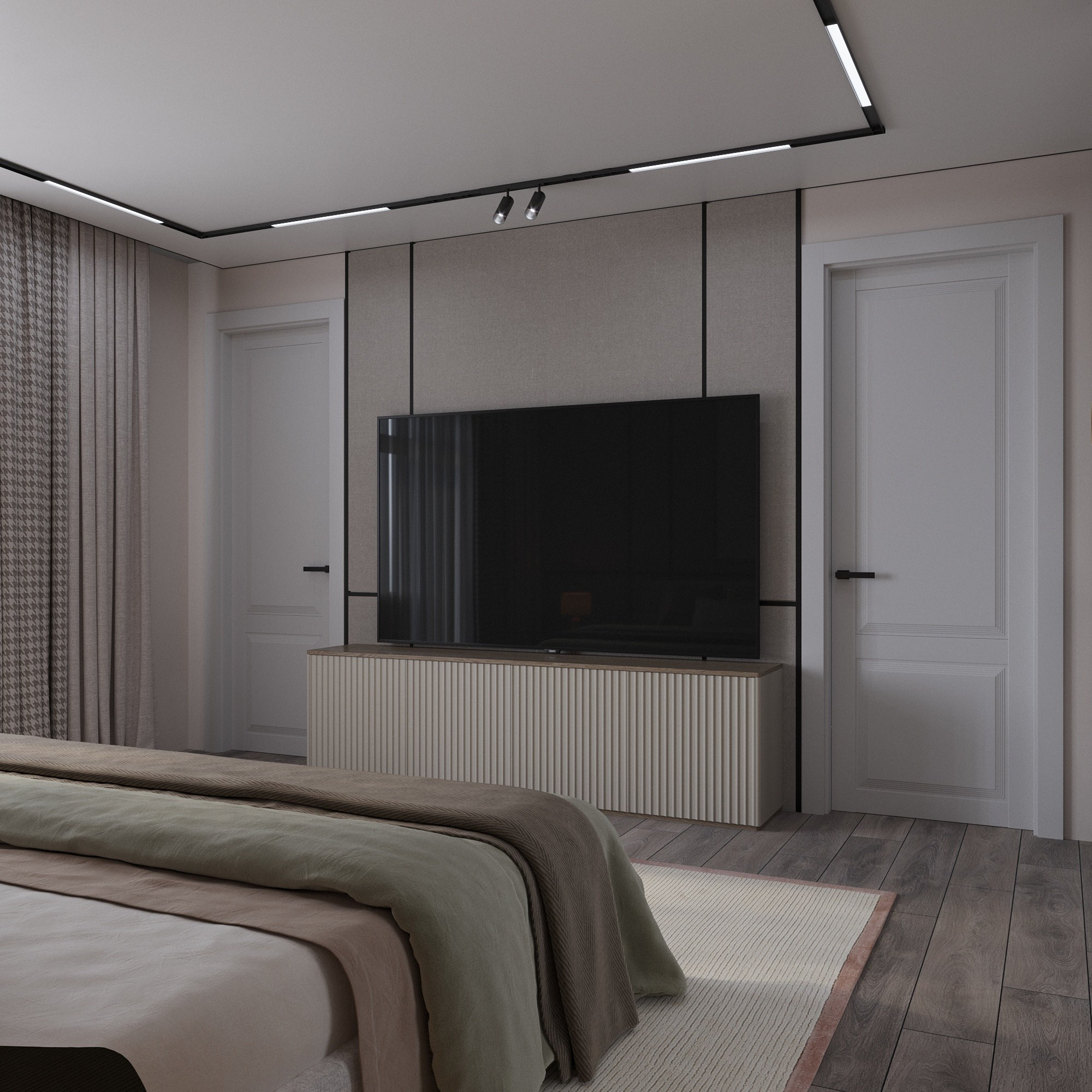 Санкт -Петербург трехкомнатная квартира. Kich.design