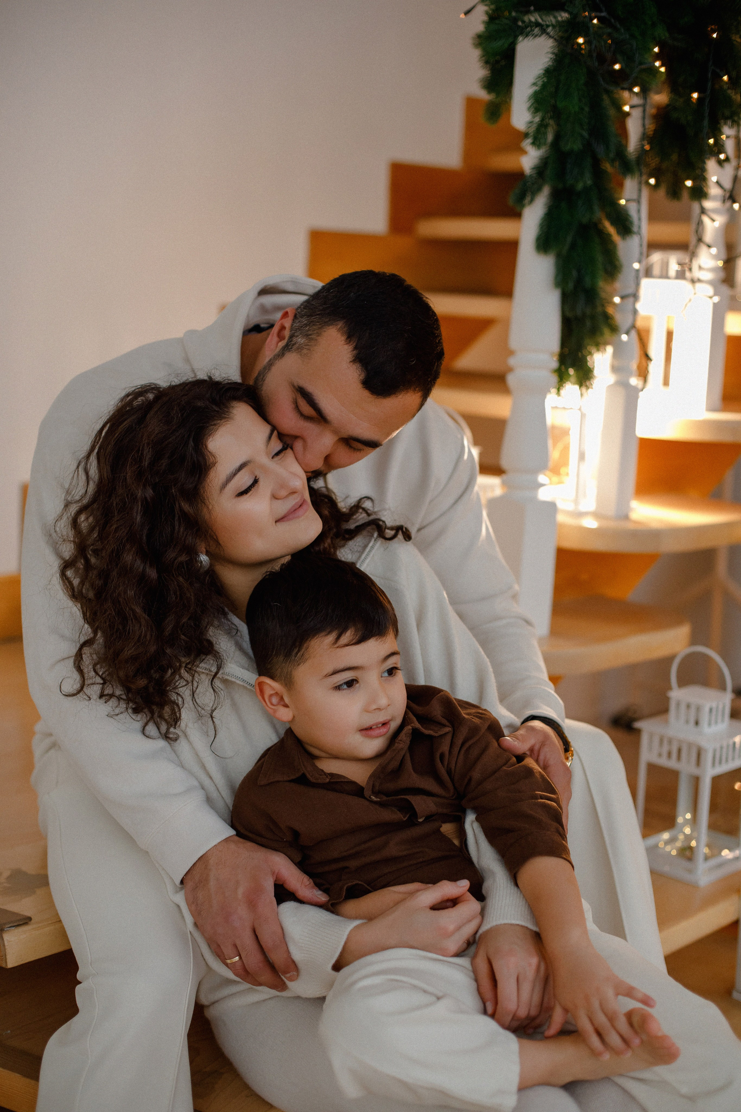 Семейная новогодняя фотосессия в Москве