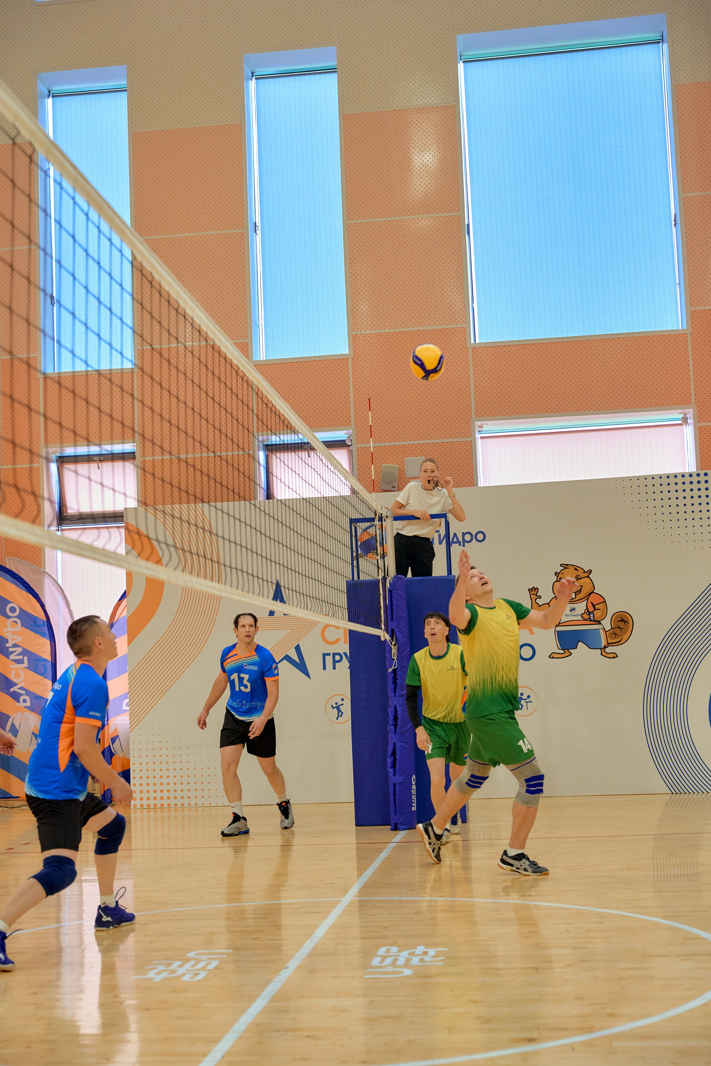 Спартакиада Группы РУСГИДРО | Волейбол. Александр Сазонов Красноярск