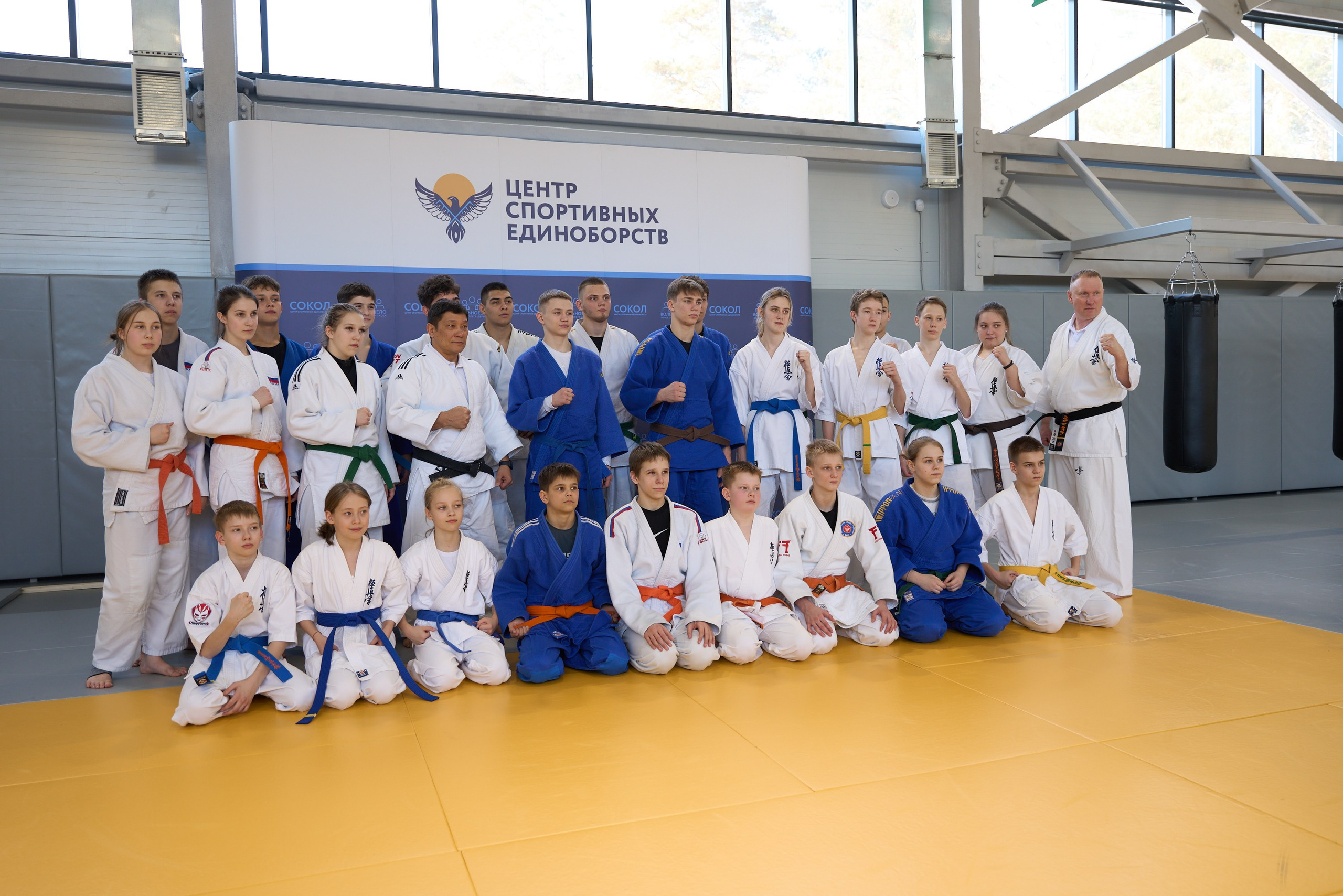 Открытие центров спортивных единоборств «Сокол» Красноярск/Дивногорск. Александр Сазонов Красноярск