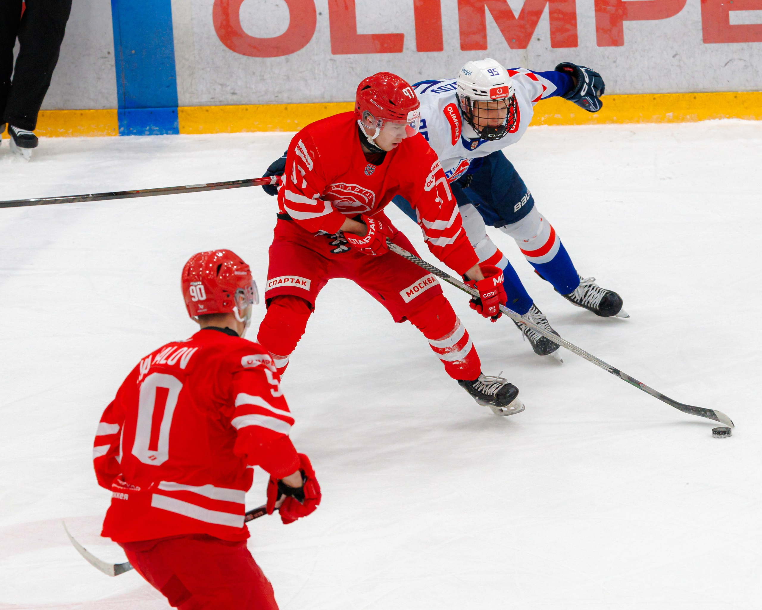 МАТЧ МХЛ. МХК СПАРТАК МАХ — ХК КРЫЛЬЯ СОВЕТОВ. Artem Zenin Photography
