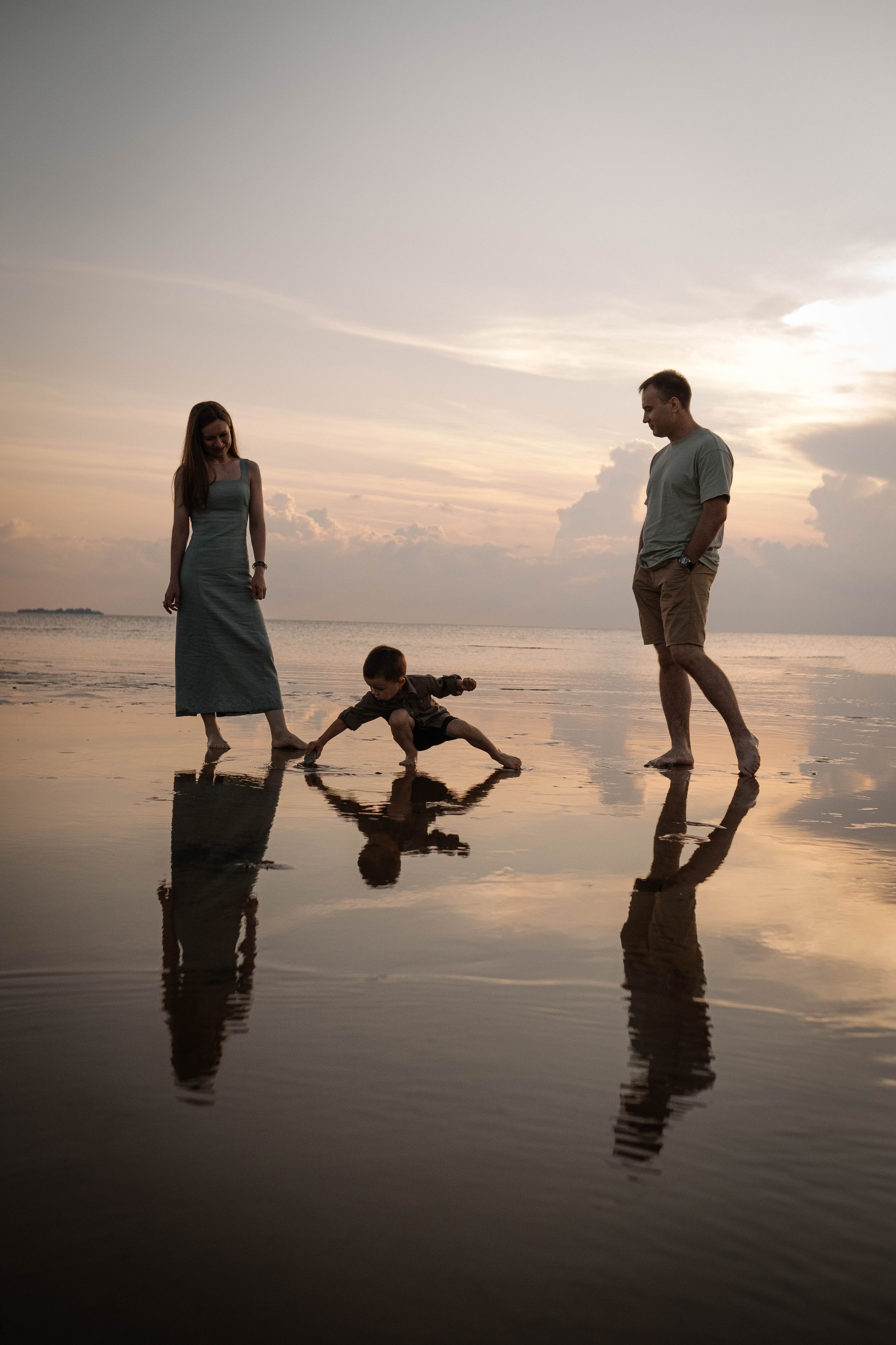 Закат на Заливе. Семейный фотограф в Санкт-Петербурге Дарья Косянчук