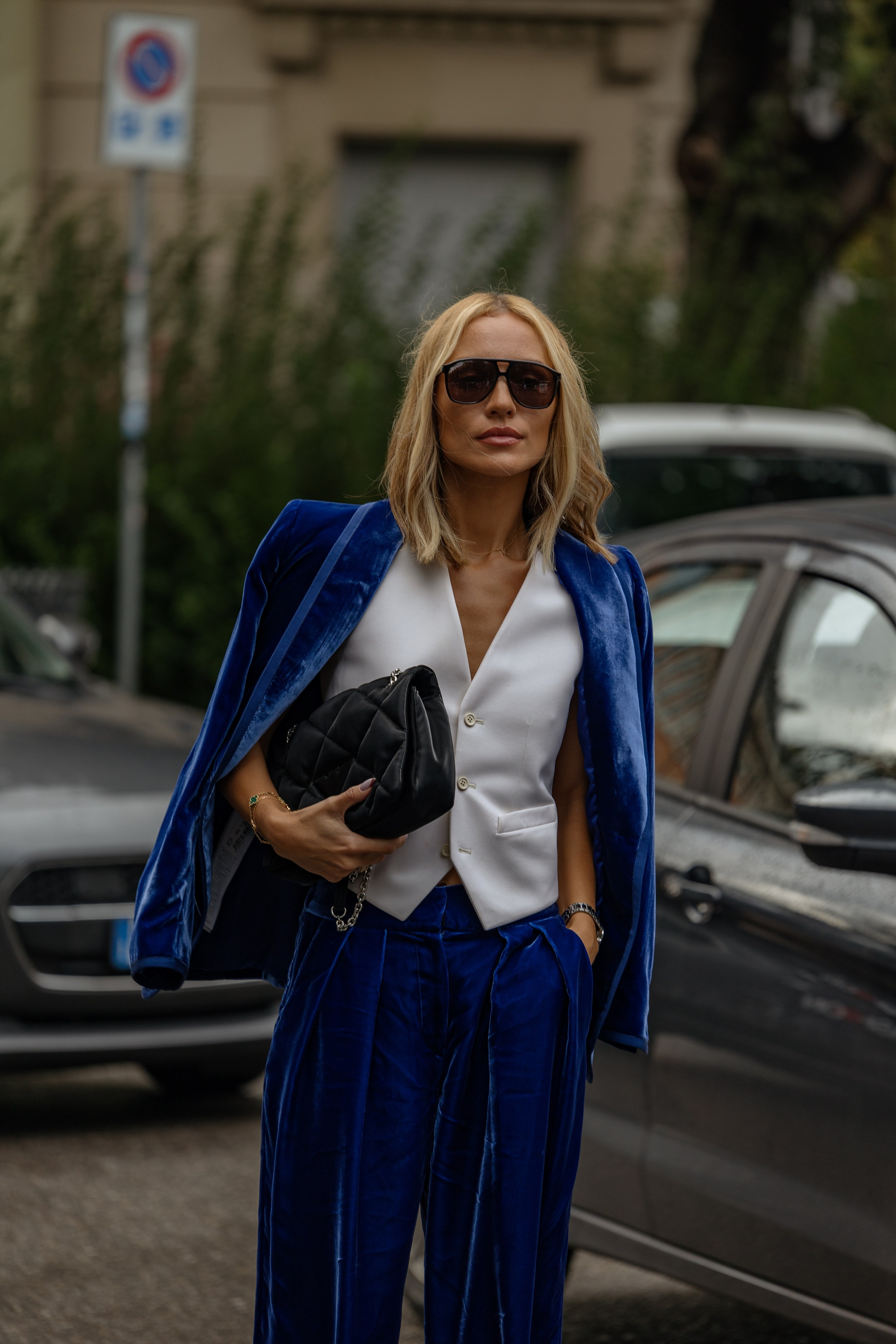 MFW SPRING/SUMMER 2024 EMPORIO ARMANI. Photographer in Milan Ivan Goncharov