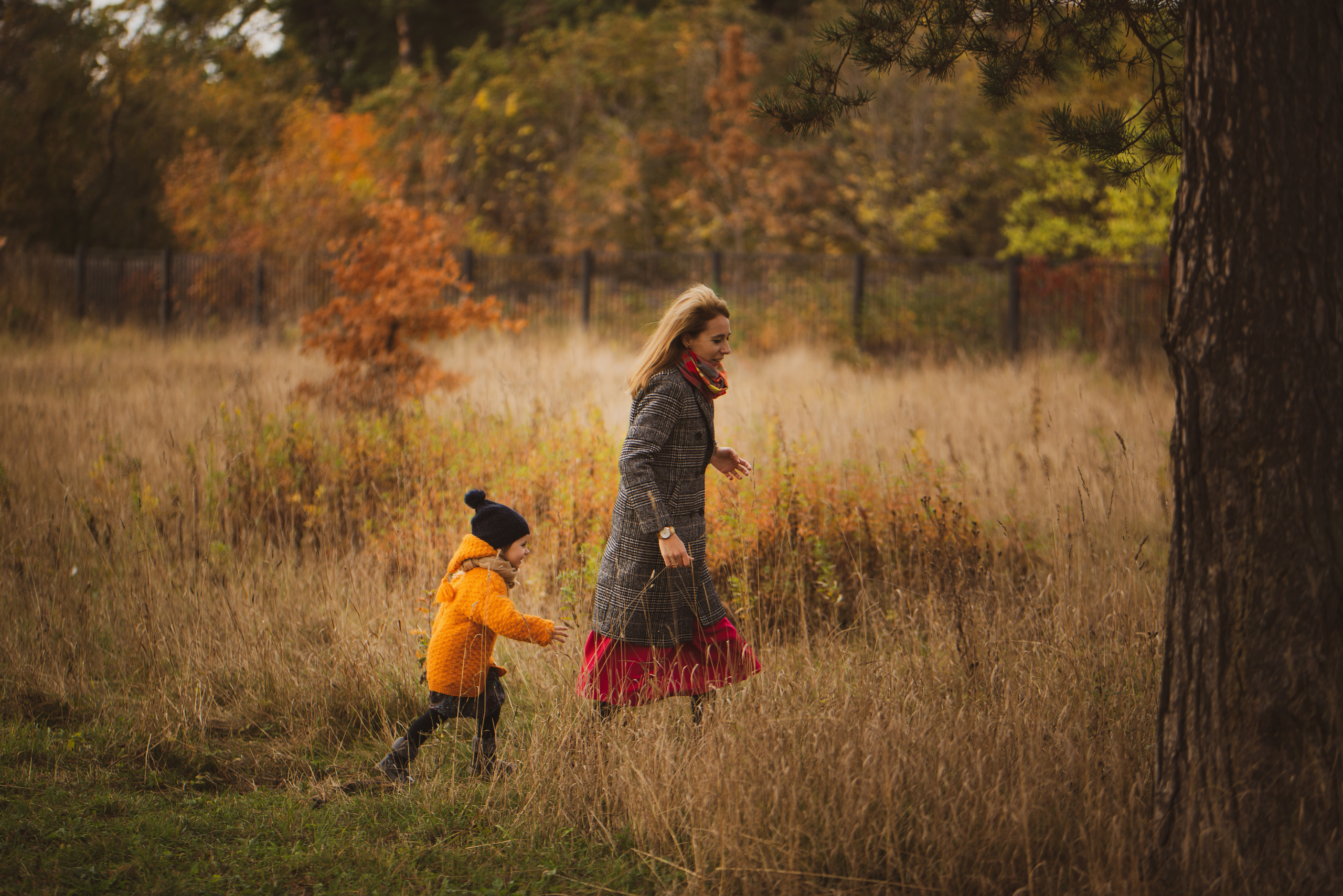 Осень. Мама и дочь. Свадебный и семейный фотограф Москва Видное Домодедово
