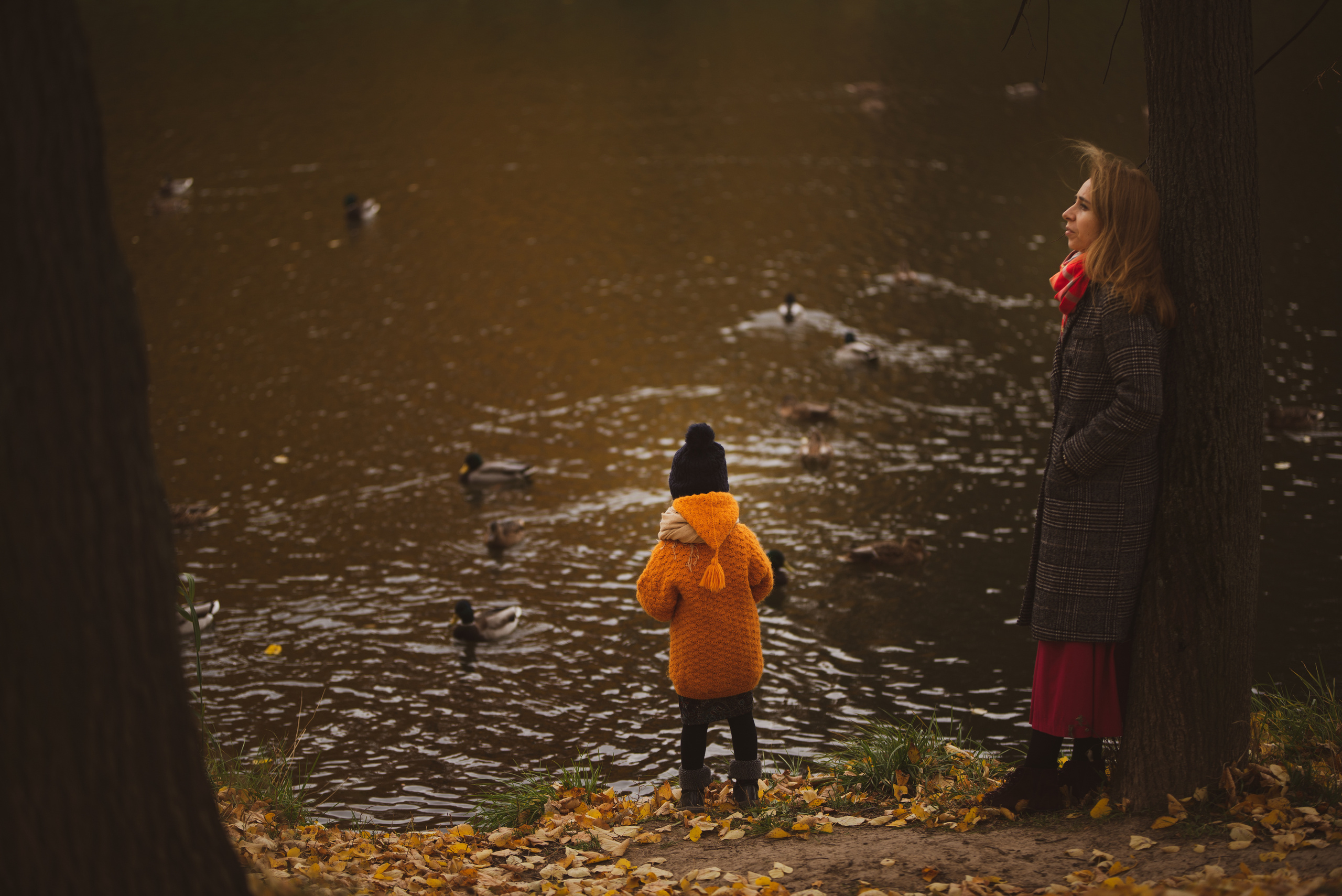 Осень. Мама и дочь. Свадебный и семейный фотограф Москва Видное Домодедово