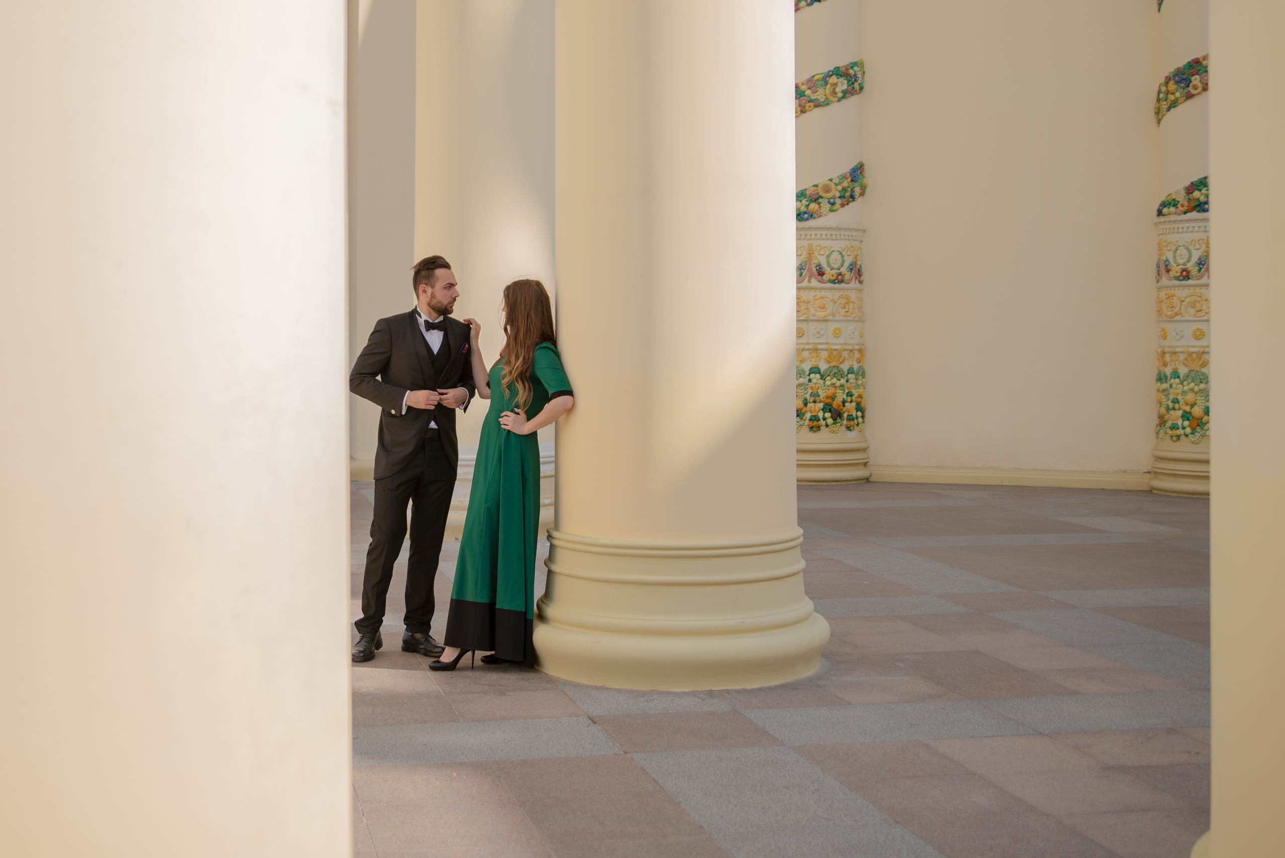 Мария и Николай. ВДНХ. Свадебный и семейный фотограф Москва Видное Домодедово