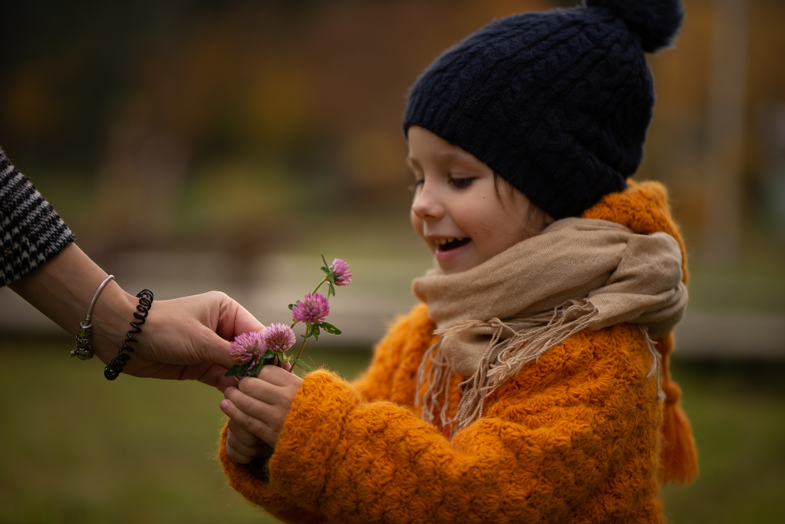 Осень. Мама и дочь. Свадебный и семейный фотограф Москва Видное Домодедово