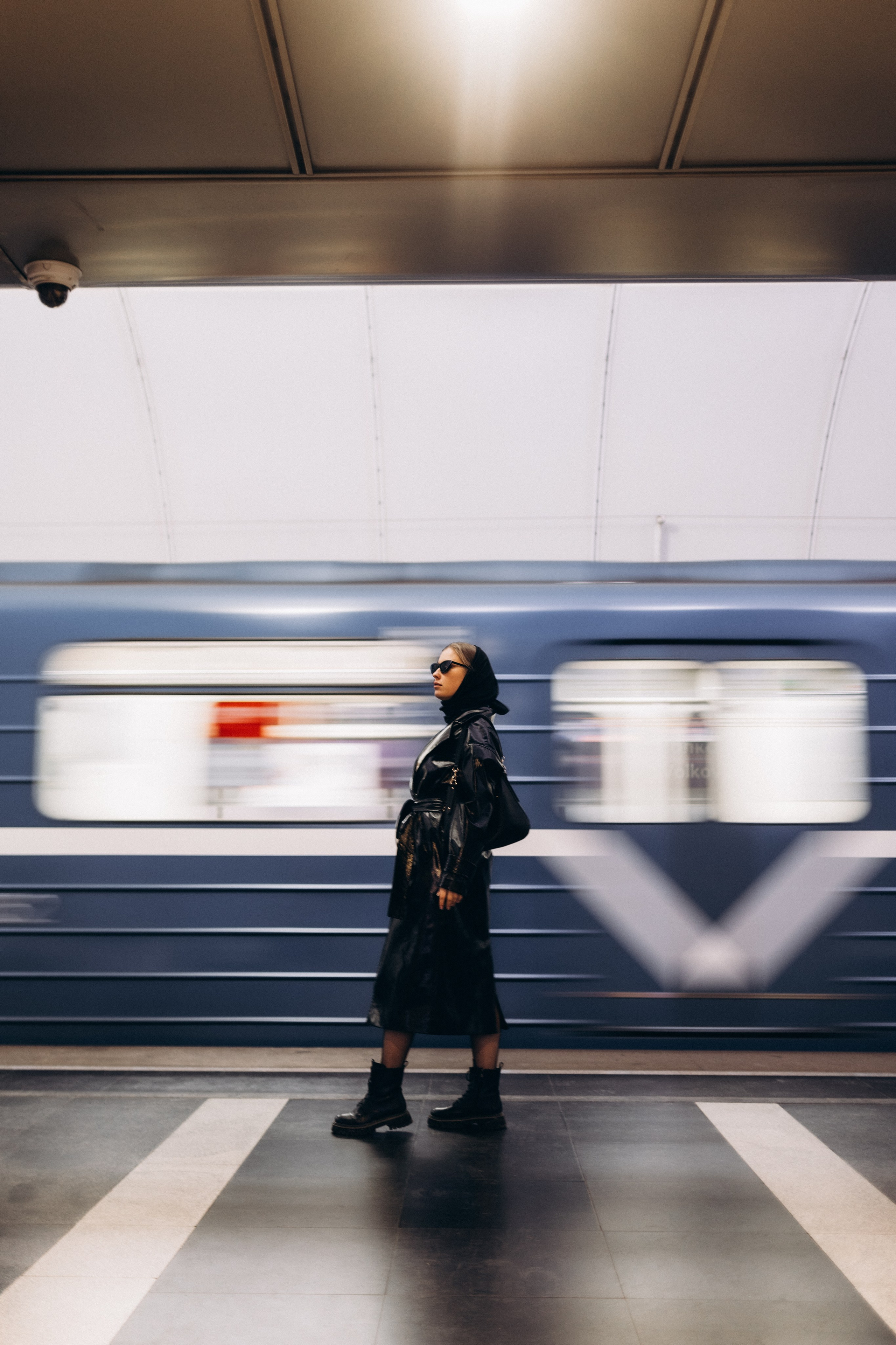 Наташа и парковка. Фотограф Артем Бросов в Санкт-Петербурге и Дубае