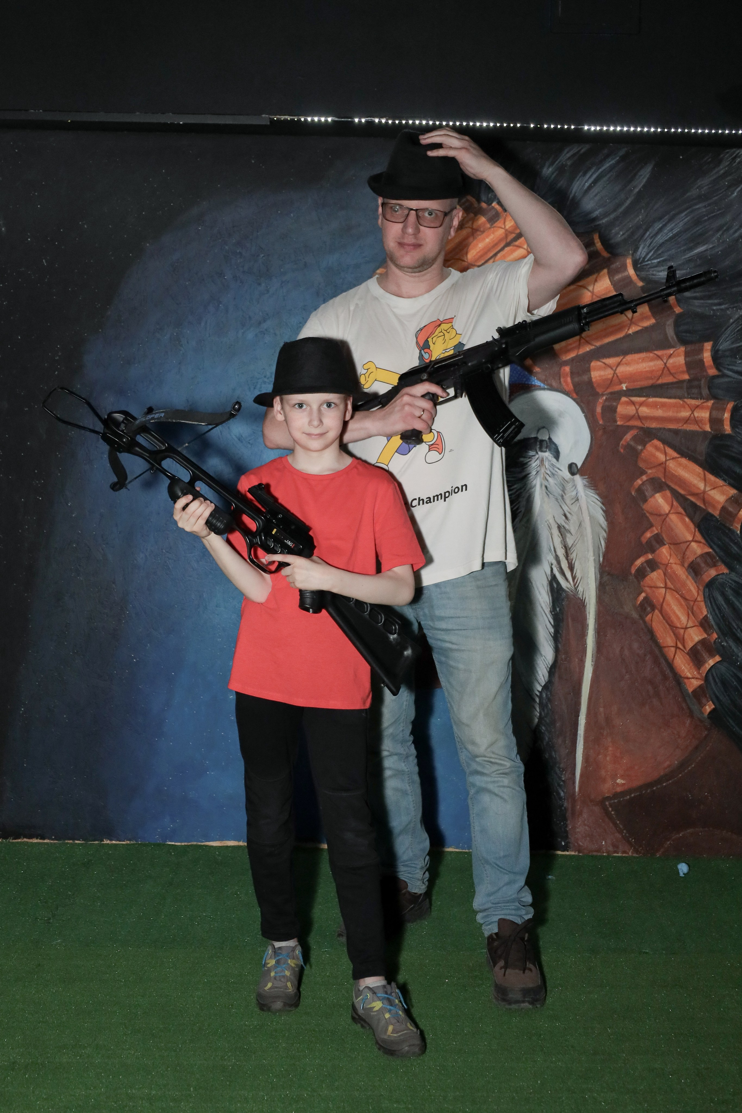 День рождение в стрелковом клубе. Фотограф Надршина Лилия