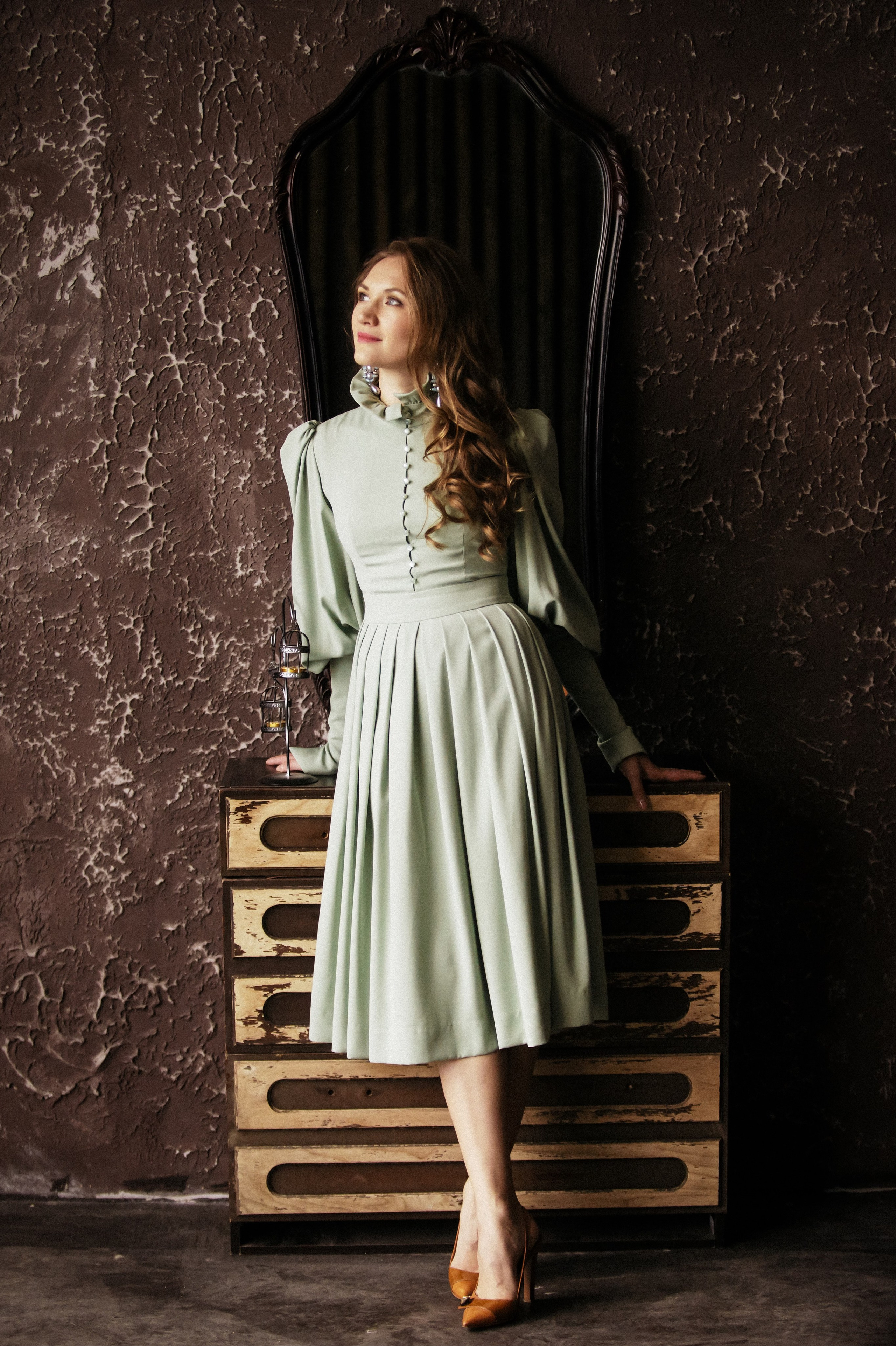 Съемка для двух сестер в студии. Фотографы в Москве Светлана Устинова и Сергей Грачев