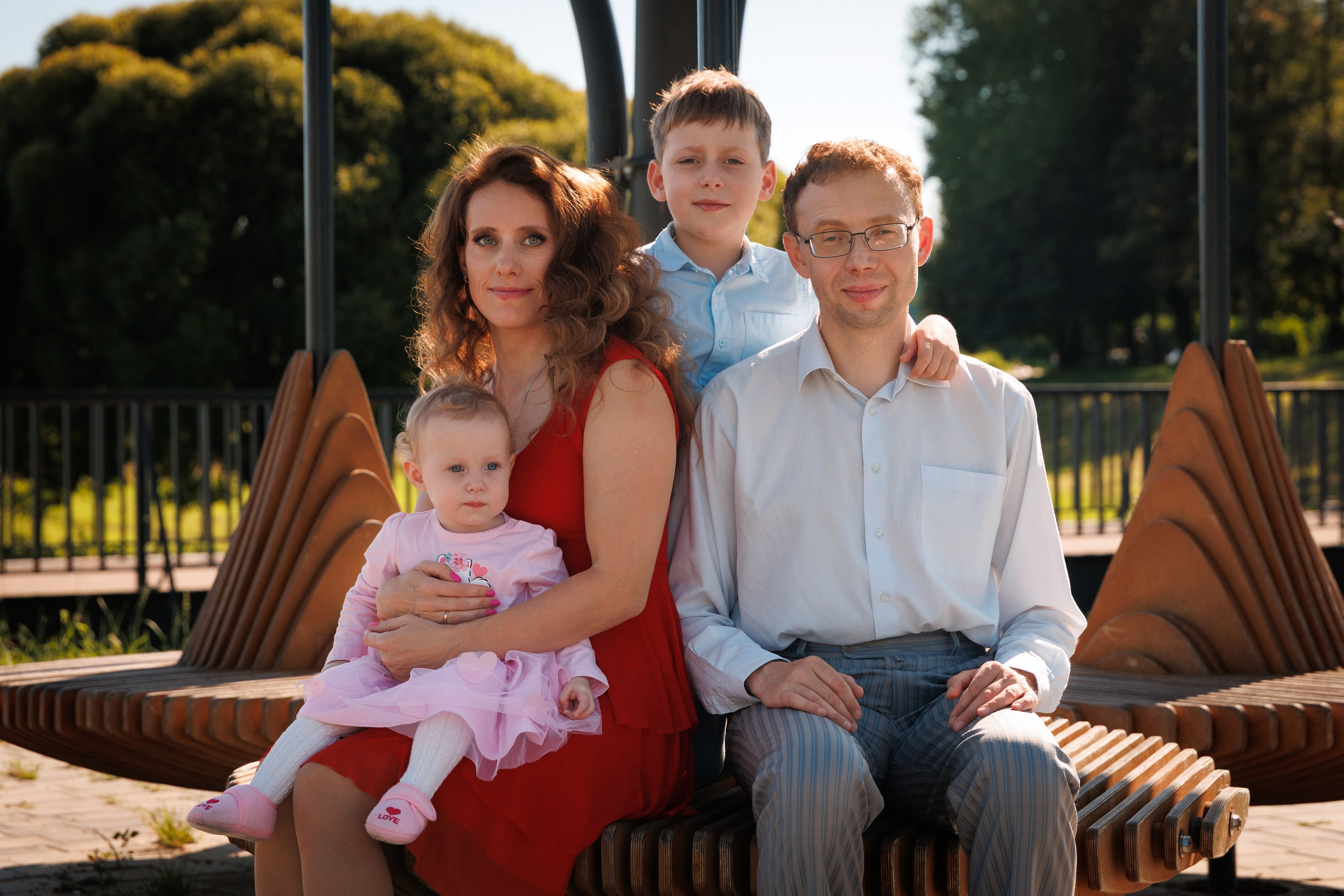 Семья Ольги в ожидании и после. Репортажной, Свадебный, школьный