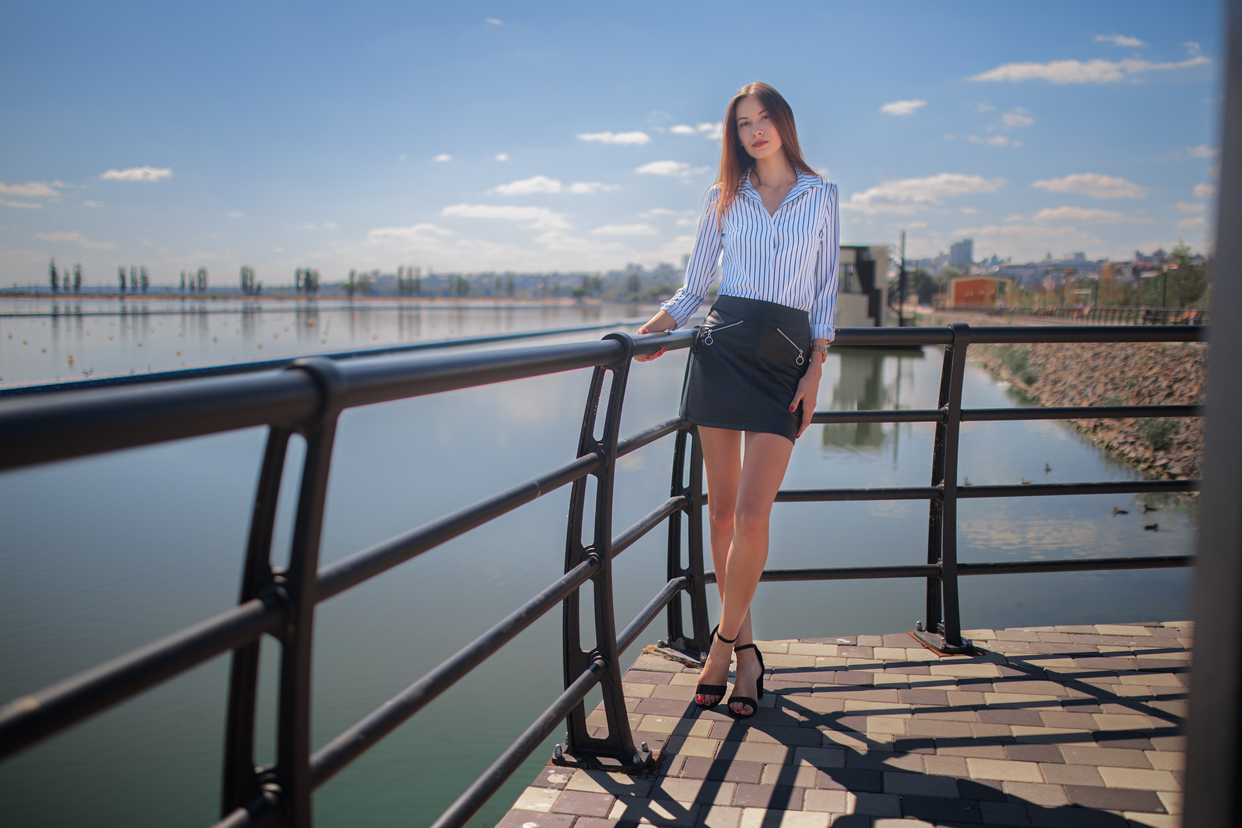 Съемка с Ольгой на набережной в формате для «себя»