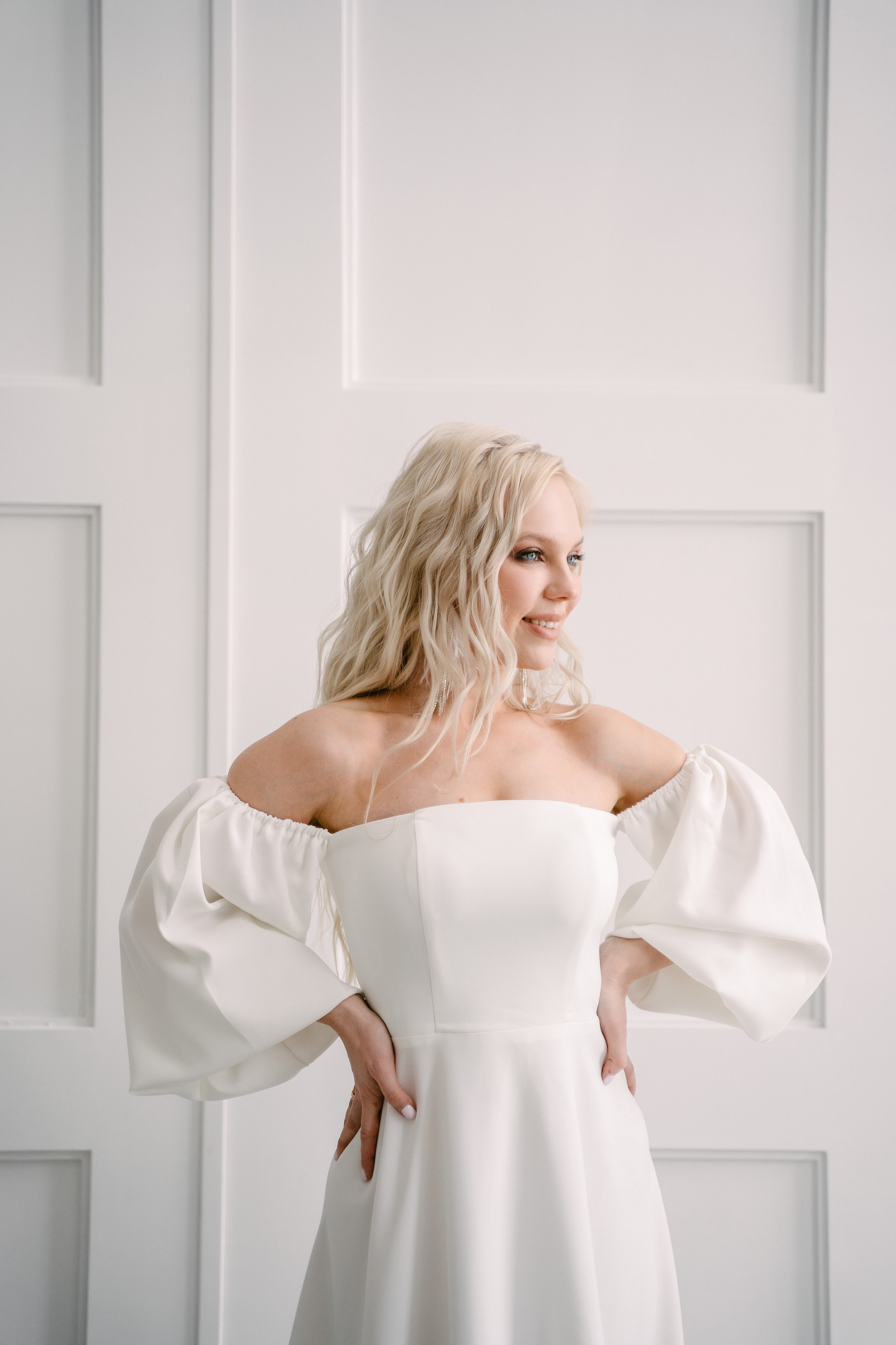 Свадебная фотосессия молодоженов в фотостудии. Свадебный и семейный фотограф из Воронежа|Москвы Бубнова Екатерина