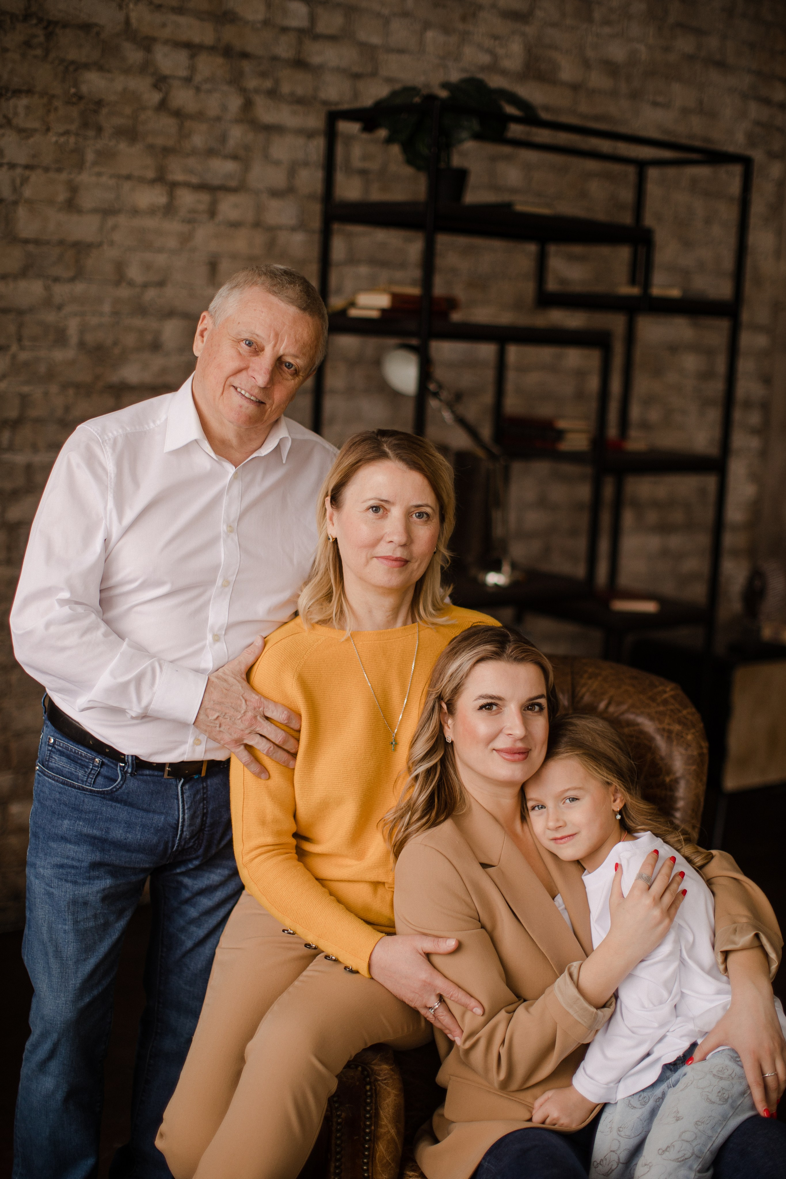 Юля с семьей. Семейный и детский фотограф в Москве Кузьмина Мария