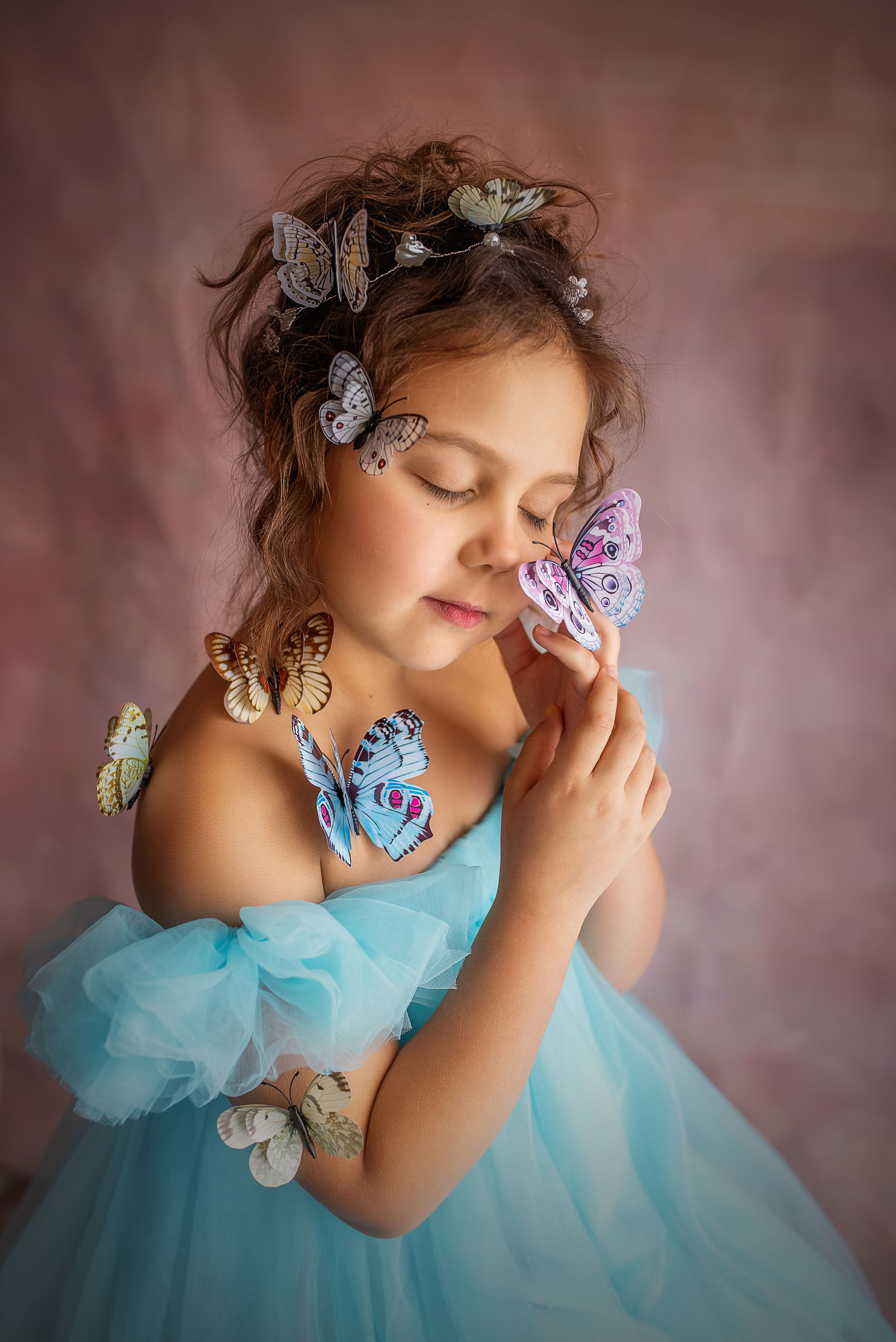 Юля и Софья. Фотограф новорожденных в Уфе