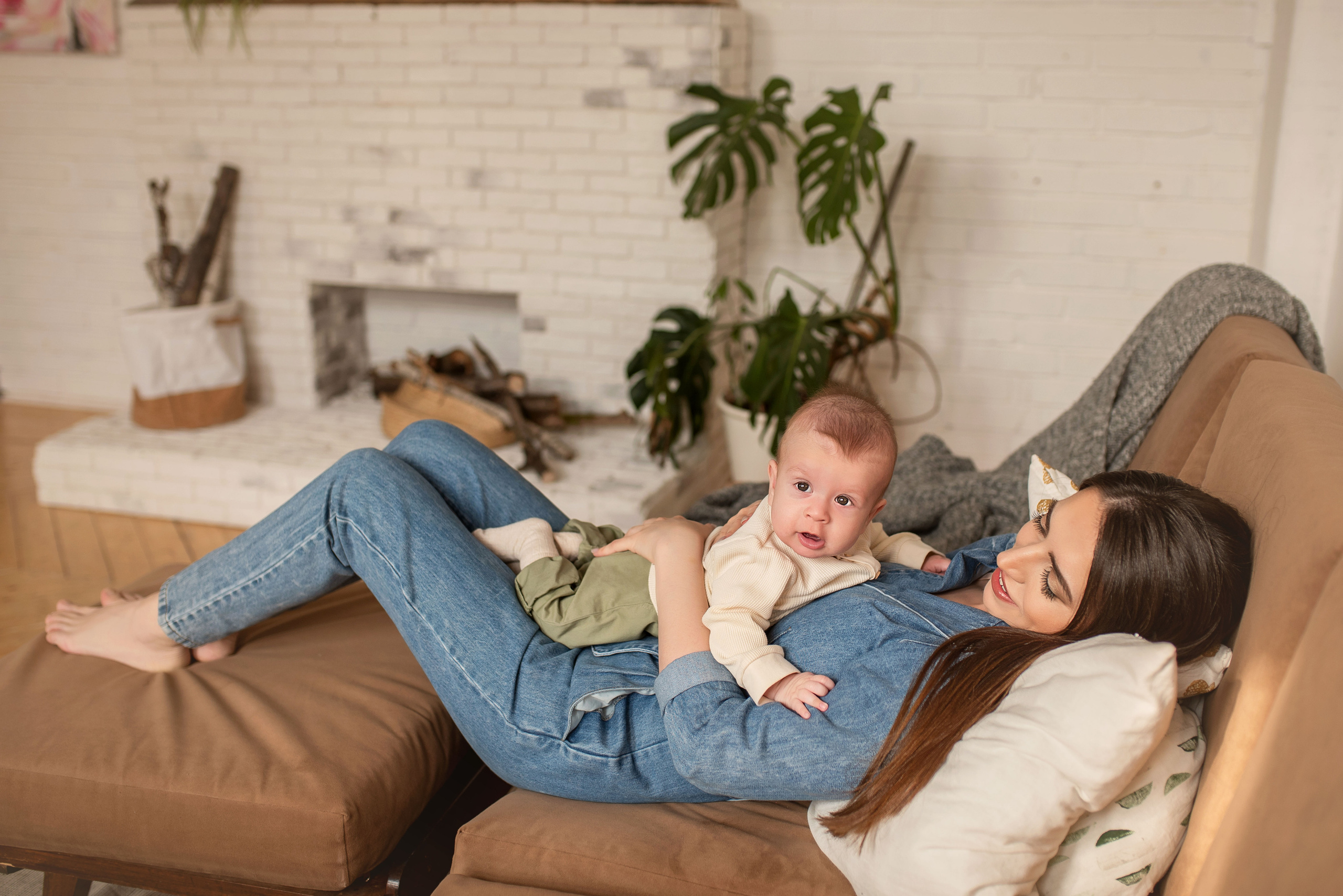 Юлия и Лёва. Фотограф новорожденных в Уфе