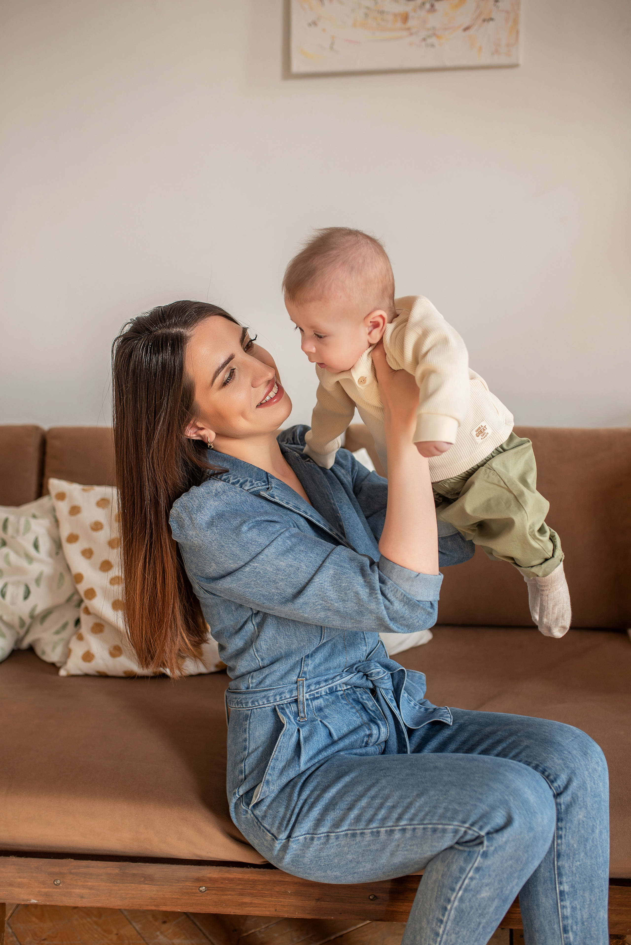 Юлия и Лёва. Фотограф новорожденных в Уфе