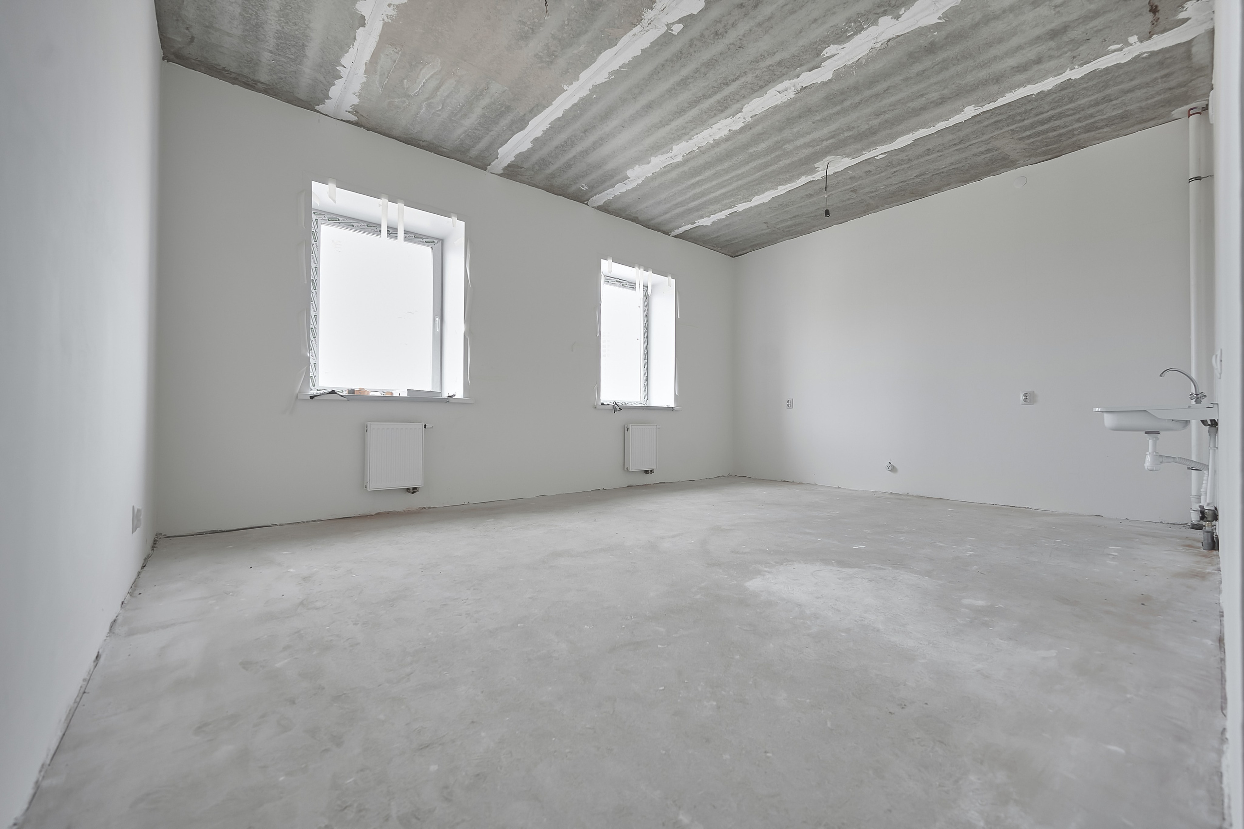 Съёмка квартиры (под отделку) для продажи. Фотограф Яковлев Роман — Красноярск