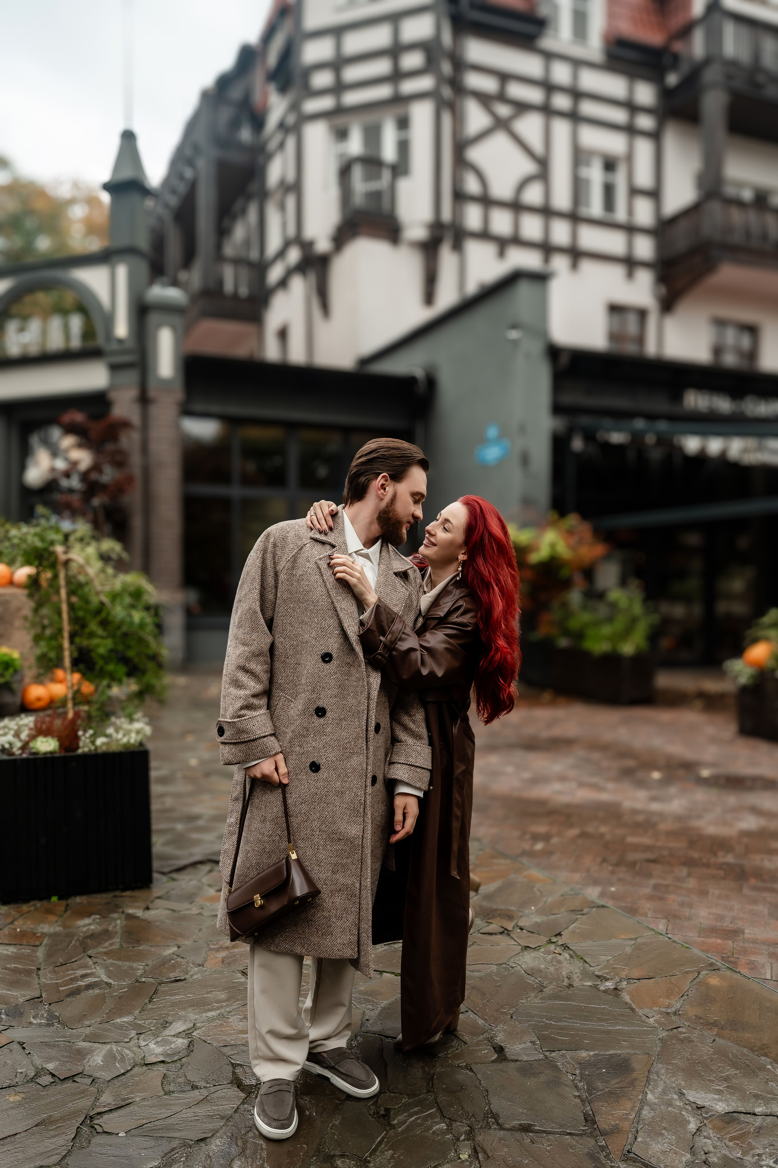 Влюбленные с собачкой. Наталья Слесаренко фотограф в Сочи