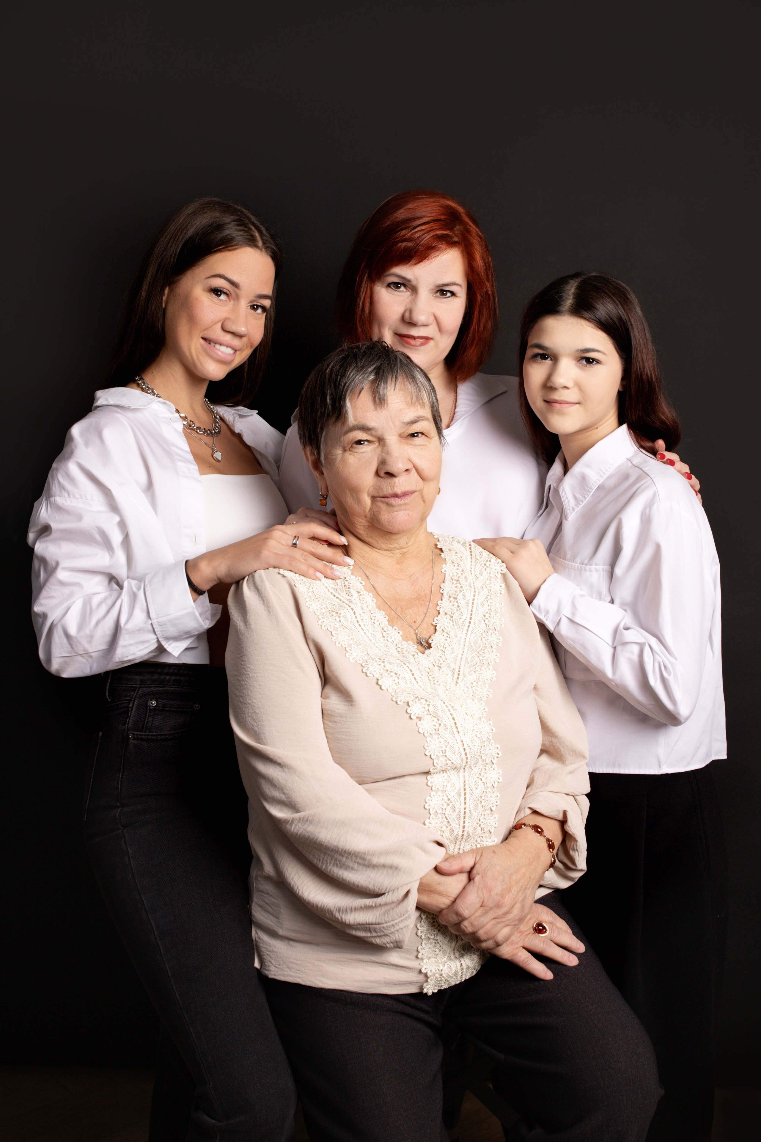 4 поколения. Фотограф Санкт-Петербург Елена Мухина