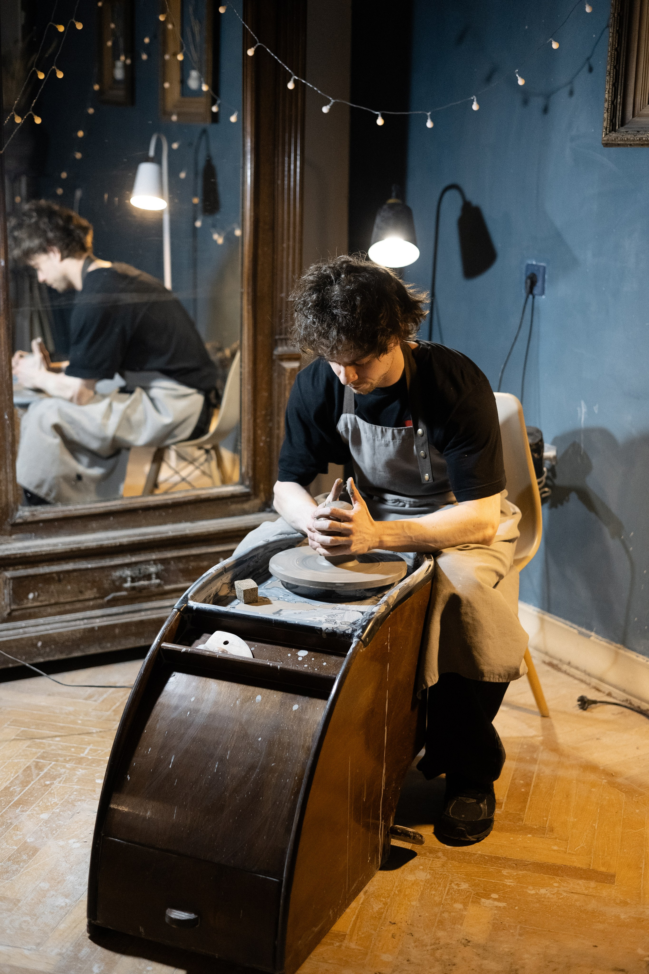 Фотограф на мастер-класс в гончарной мастерской. Свадебный фотограф в Москве Мария Крош