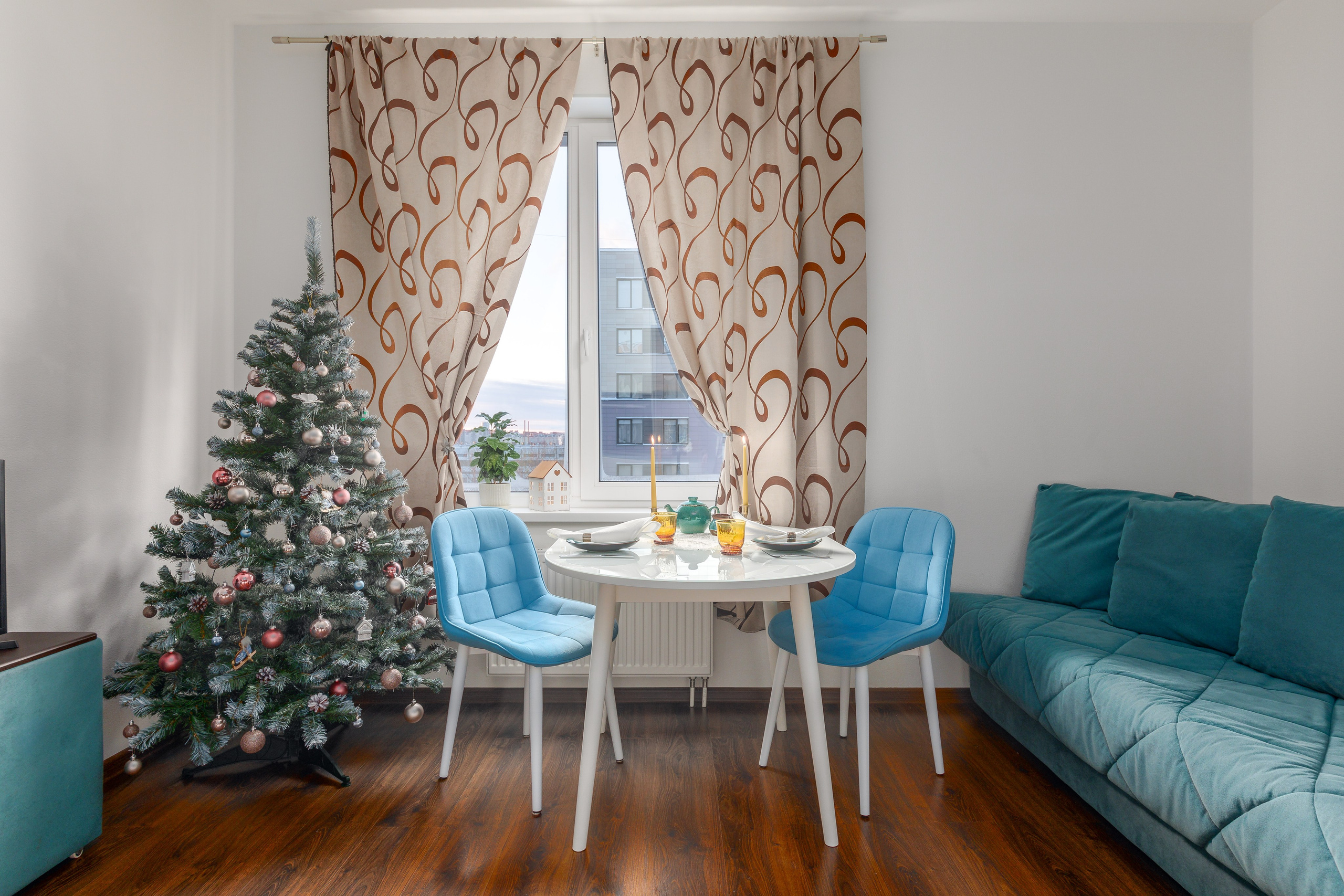 Двухкомнатная квартира, Торфяная ул