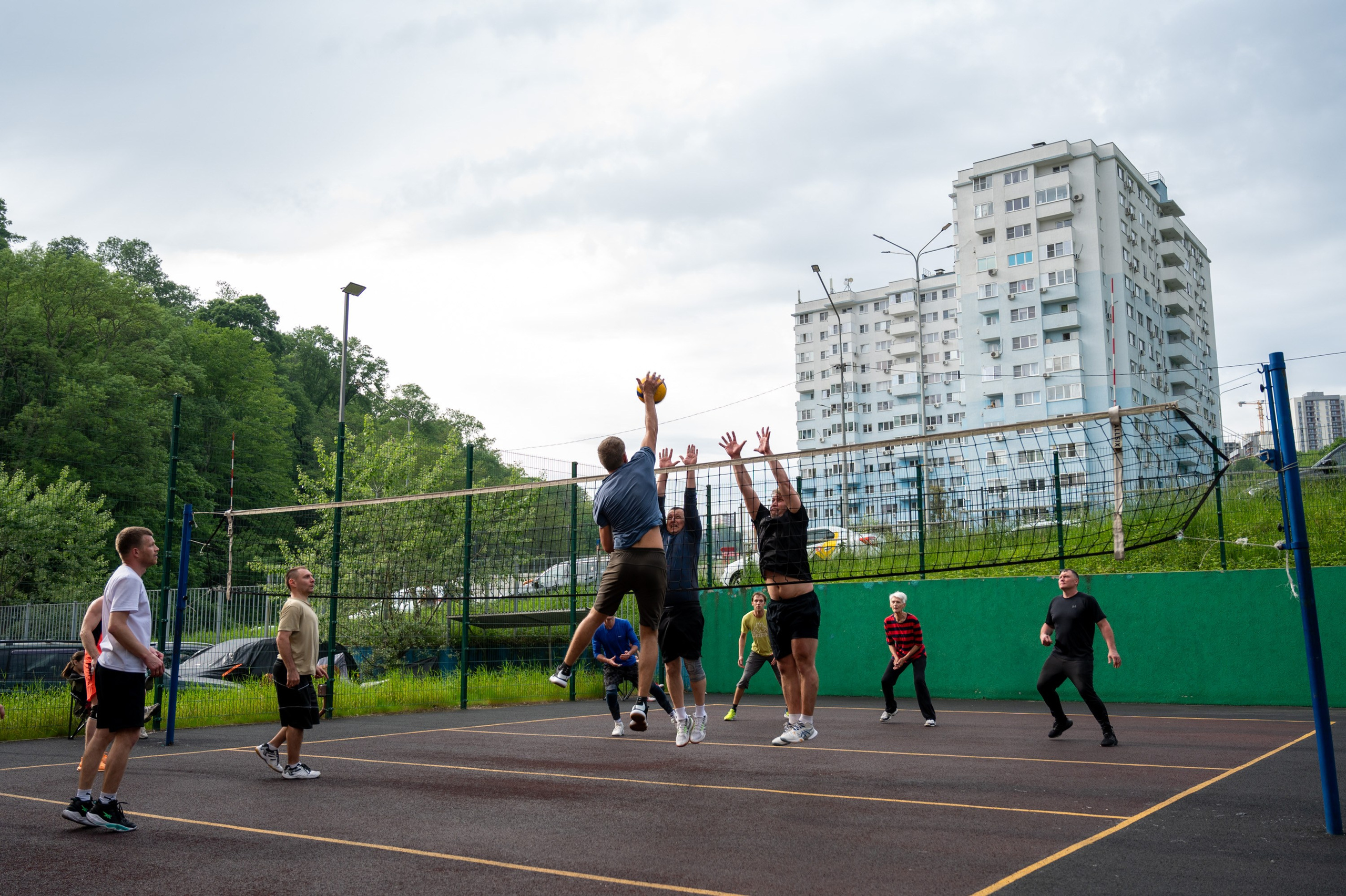 Турнир по Волейболу. Фотографирую счастливых людей в Сочи