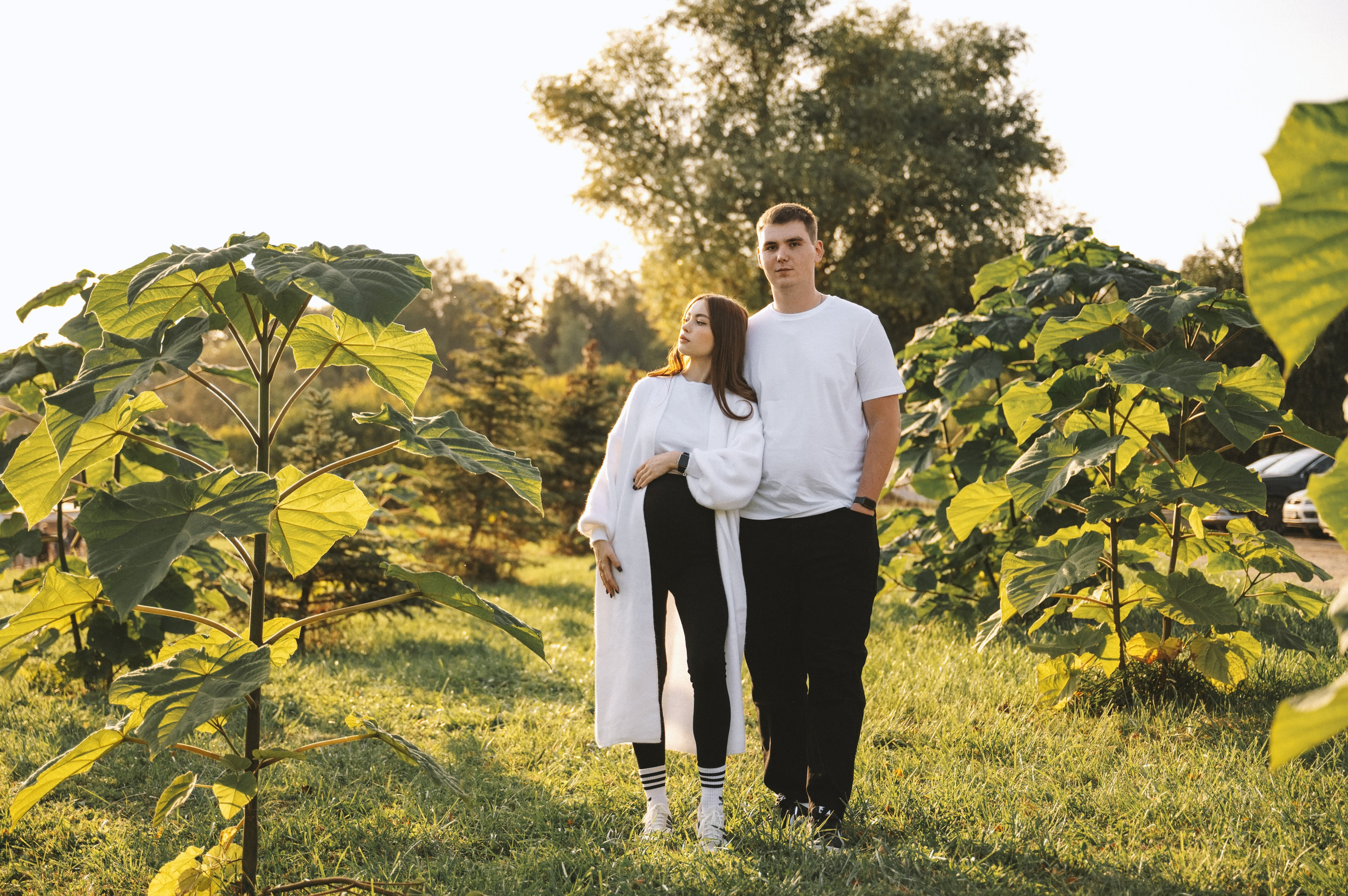 Фотосессия на закате в Гребнево. Свадебный и семейный фотограф Виктория Носачёва. Щелково, Москва и МО