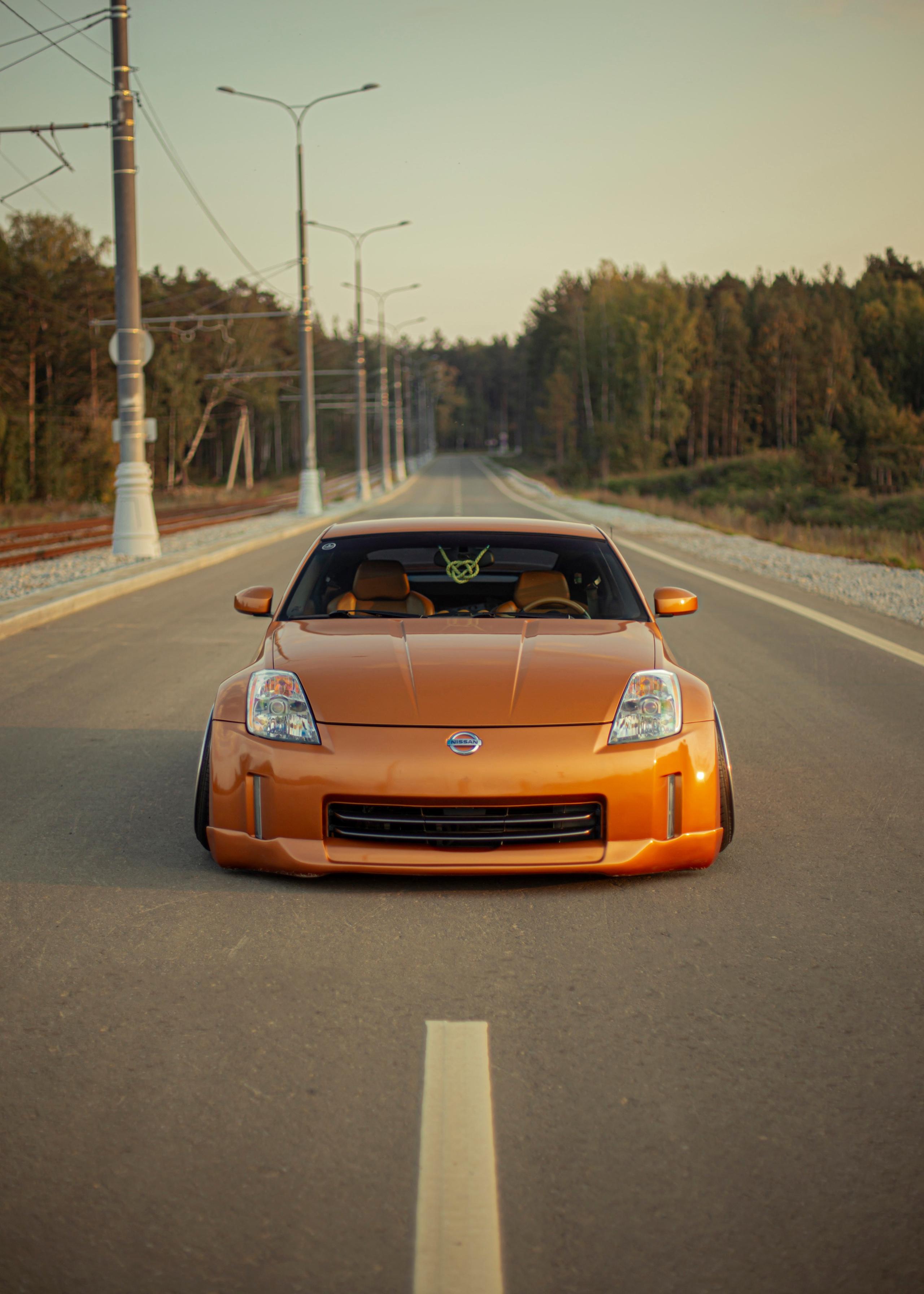 Nissan 350z sunset. Автомобильный фотограф в Екатеринбурге Сергей Эндерс
