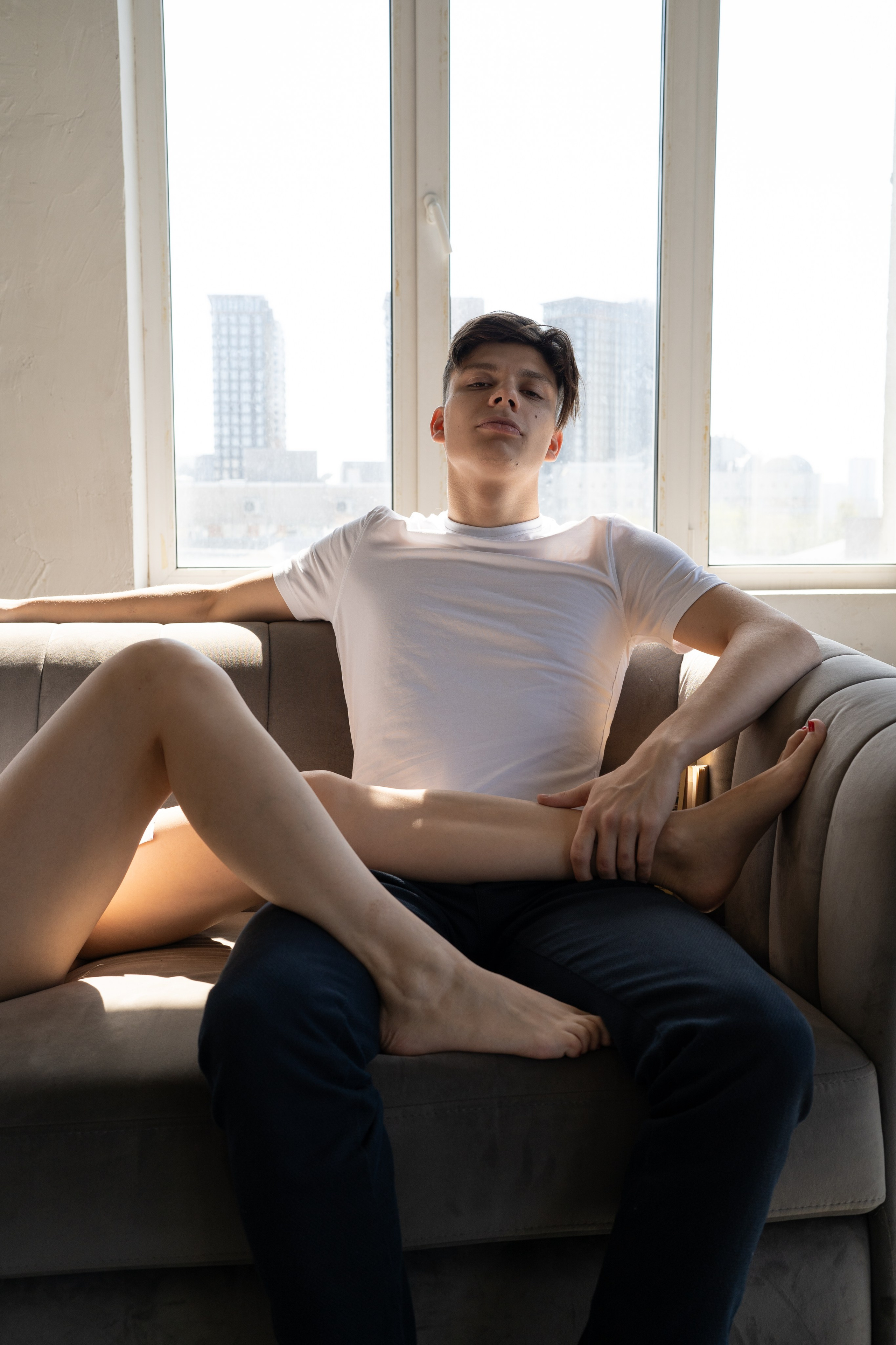 Love story. Фотосессия портрет, ню, будуар, стрит фотограф Москва Юлия Кафизова