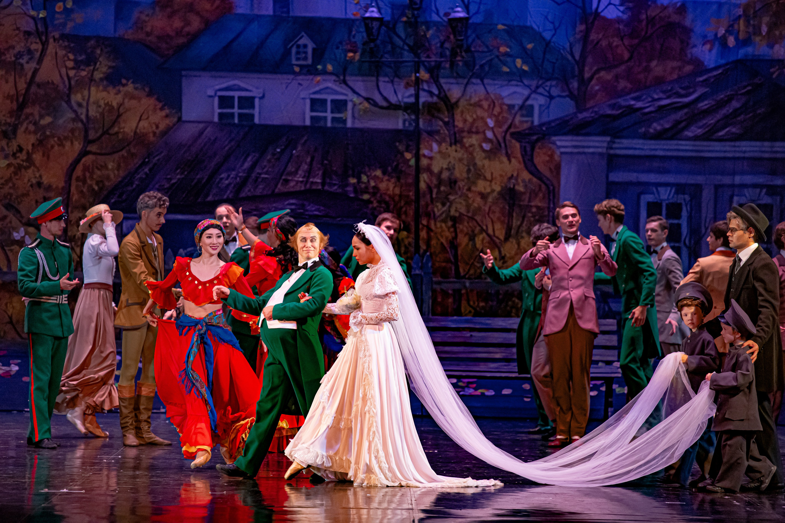 Анюта — спектакль — премьера на сцене Зимнего театра Марийского театра оперы и балета. Фотограф в Сочи Юрий Шептаев