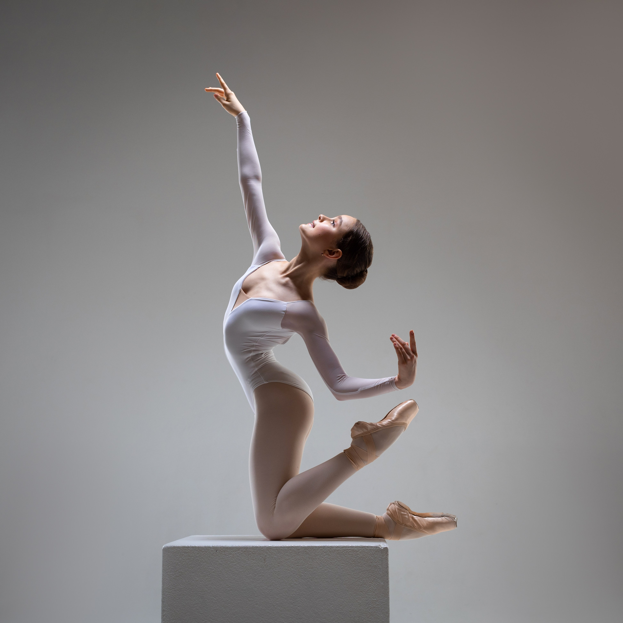 Балетная съёмка на белой циклораме и фонах. Балетный фотограф Алина Ханько — Душа Балета