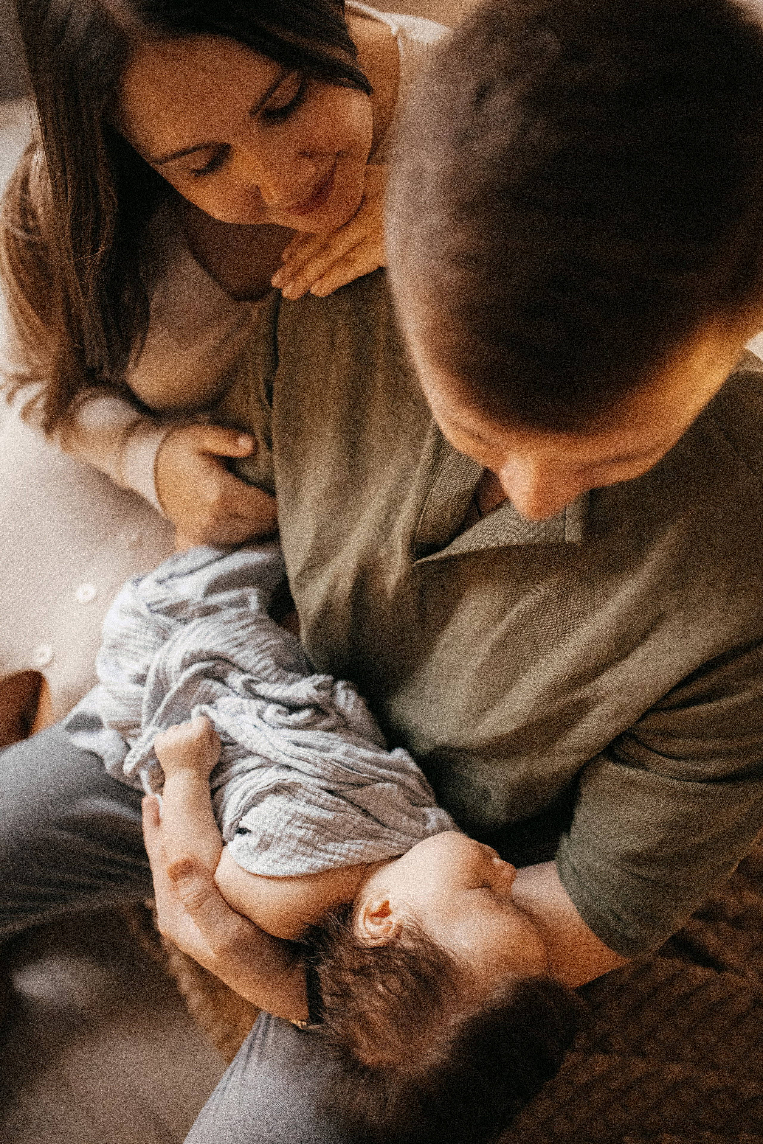 Семейная новогодняя фотосессия дома Самара. Семейный фотограф в Самаре Елена Ефимова
