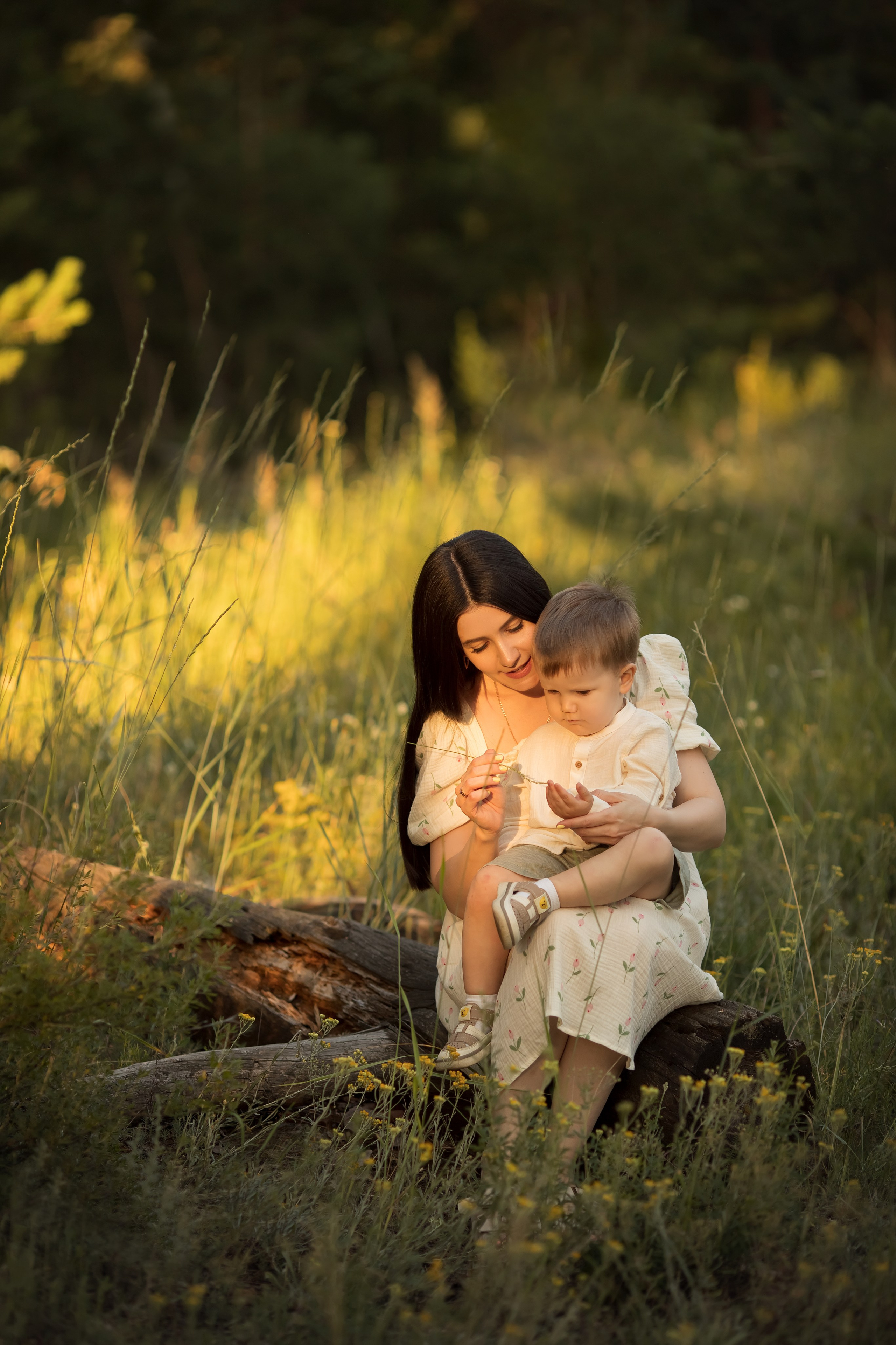 Солнечный лес. Семейный и детский фотограф в Саратове Полина Коткина