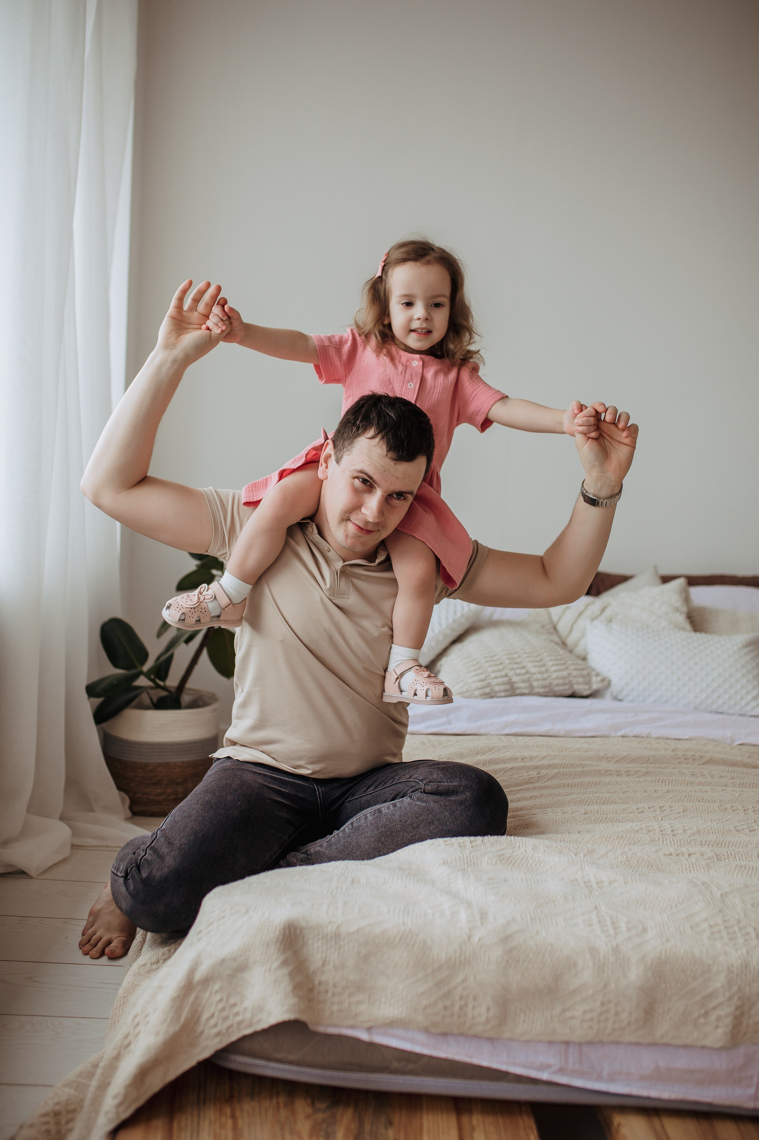 Катя & Аня 3 годика. Семейный и Свадебный фотограф в Санкт-Петербурге Плохая Екатерина