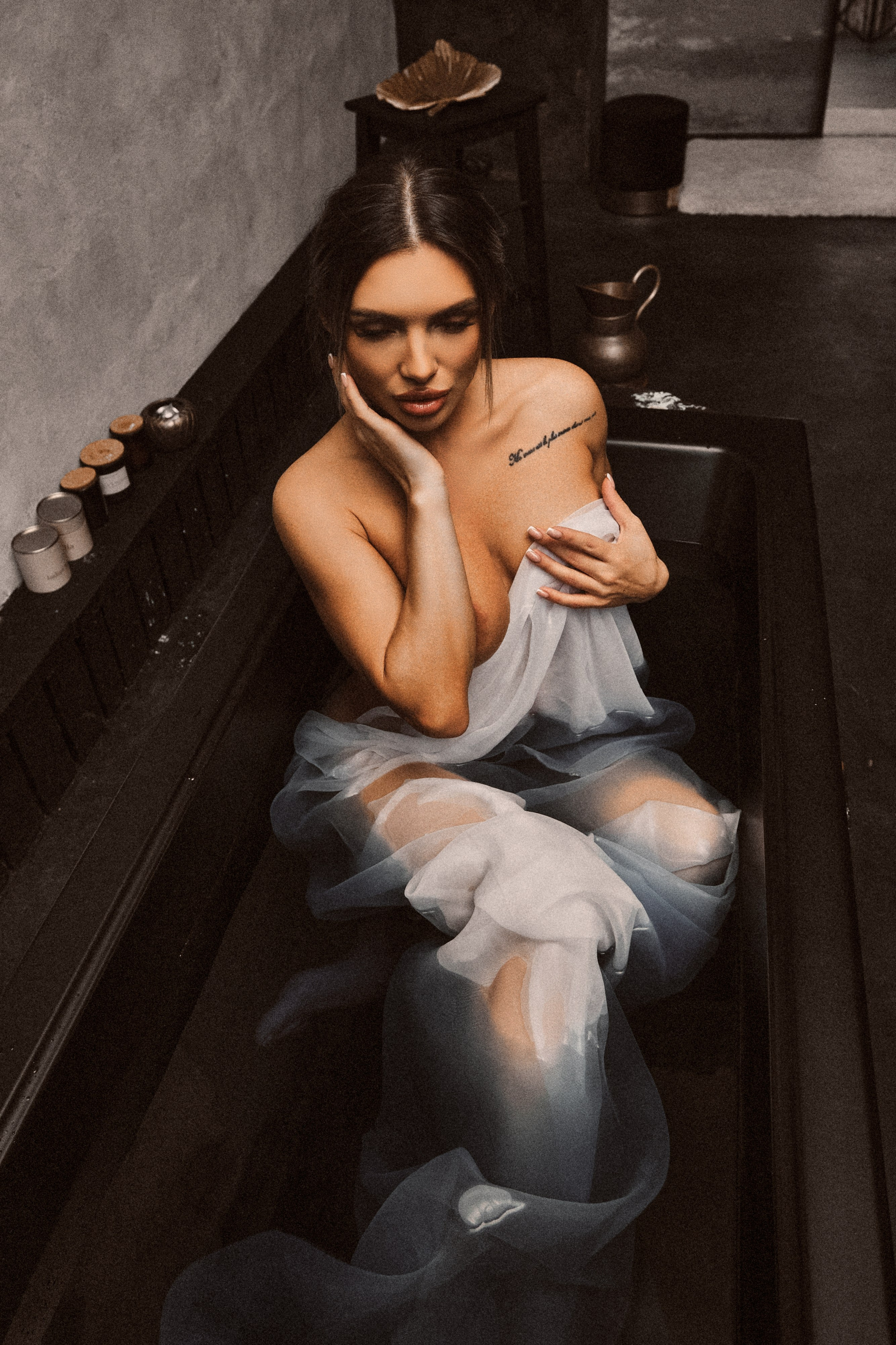DARK \ Ванная. Свадебный и портретный фотограф Орлов Никита