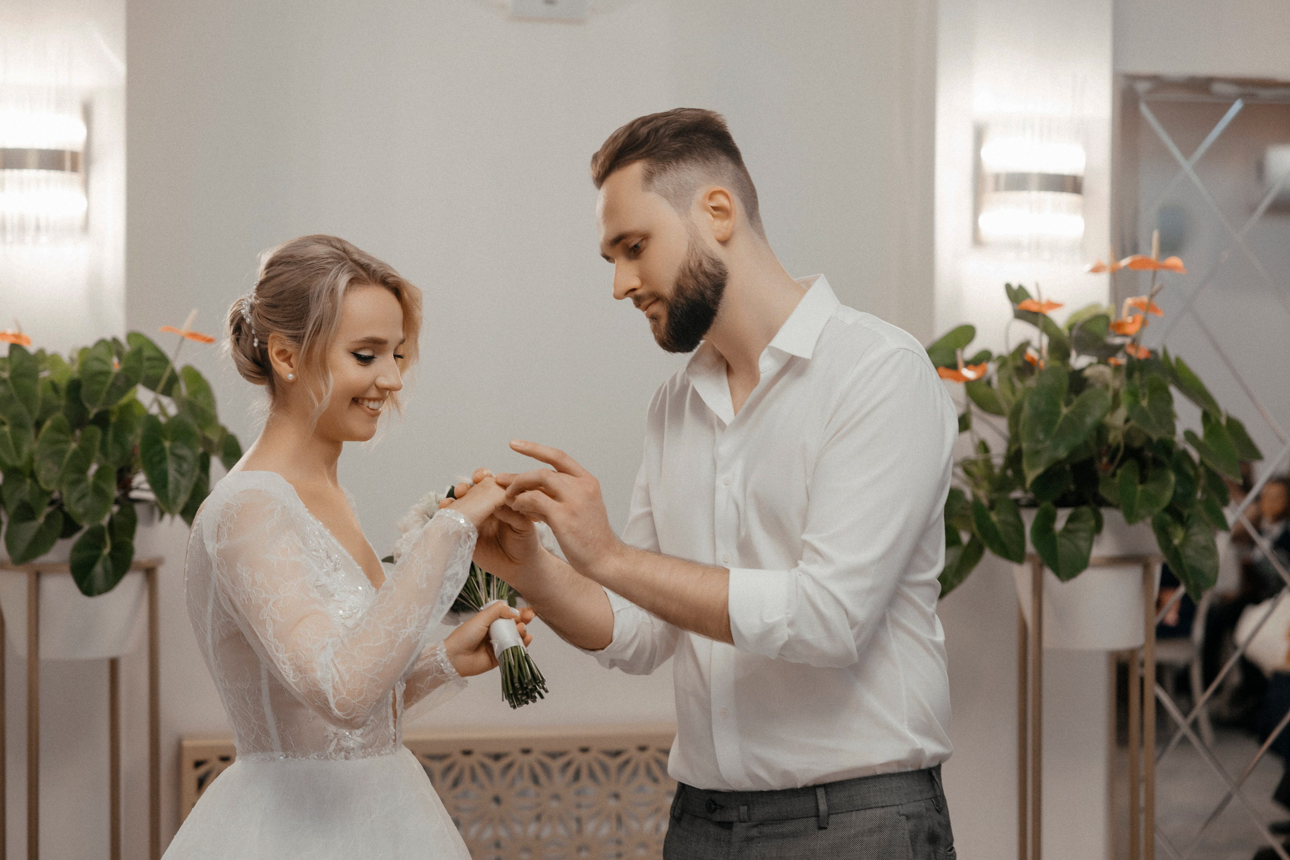 Такая тёплая осень. Свадебный фотограф в Москве