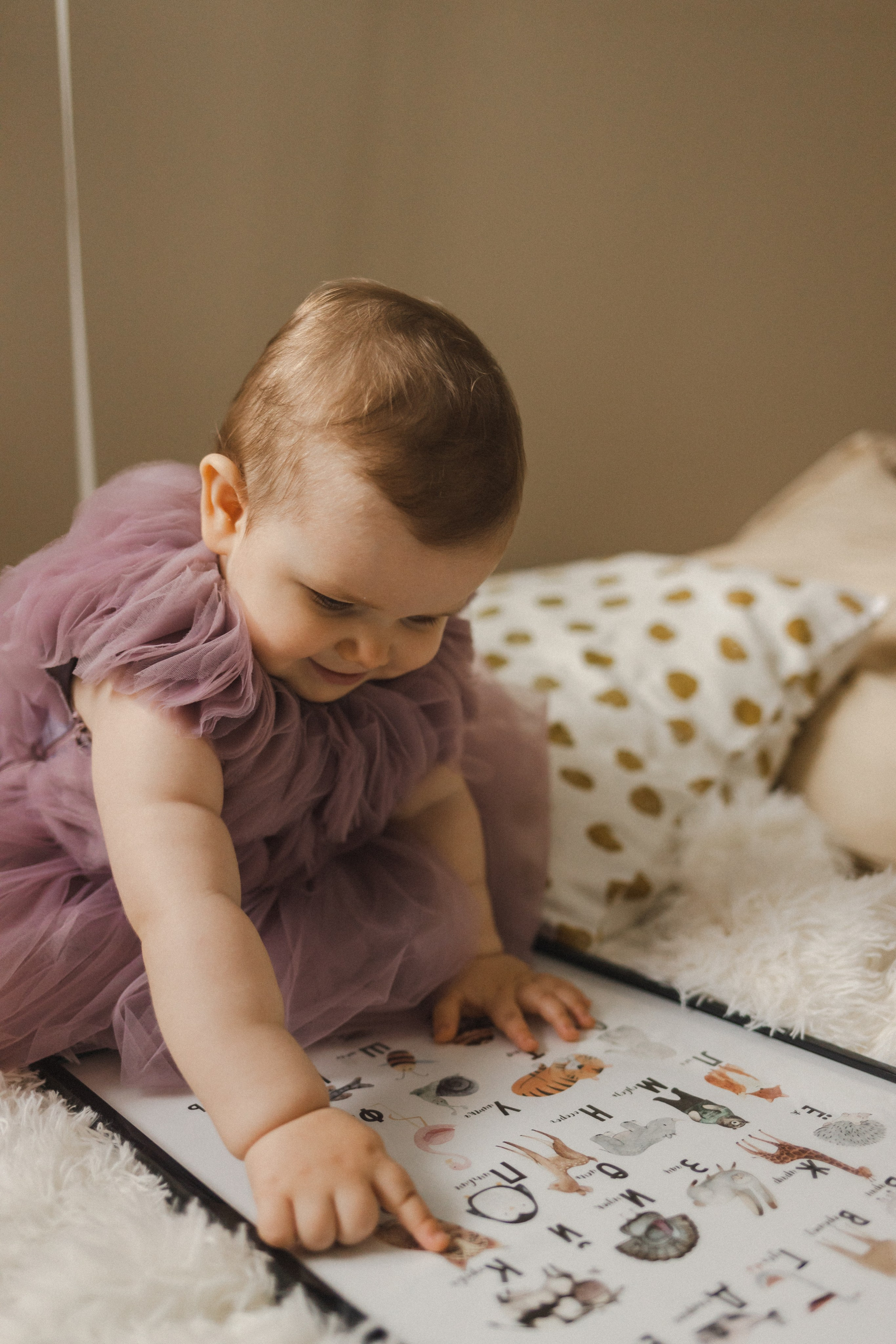 Аглае 1 годик. Семейный фотограф в Москве