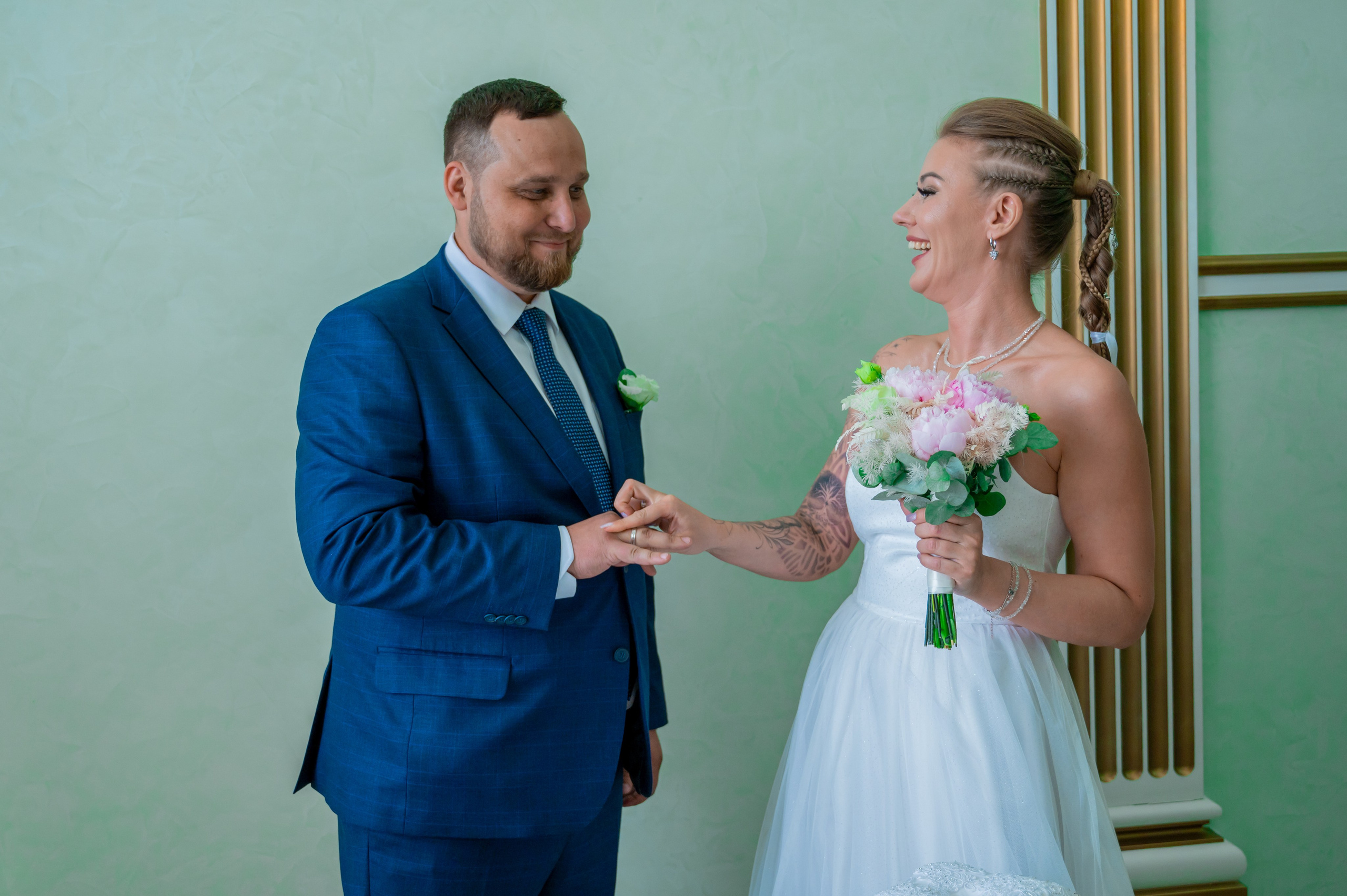 Мотосвадьба Евгения и Алены. Свадебный фотограф в Сургуте Любовь Гуляева