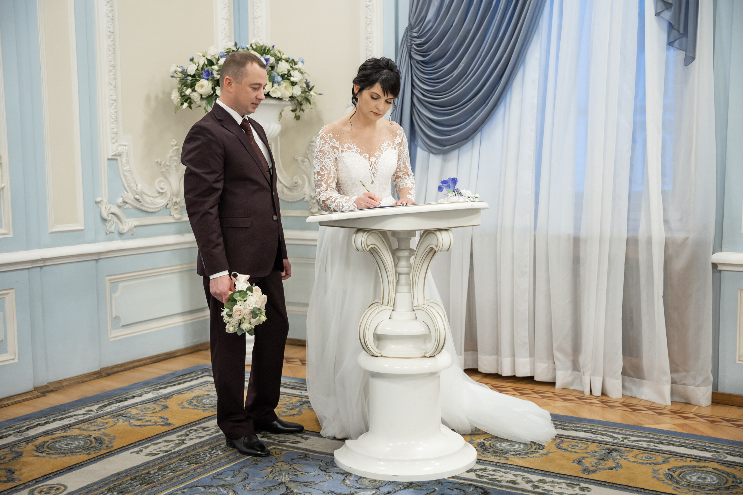 ЗАГС. Свадебный фотограф Санкт-Петербург Катерина Ширяева