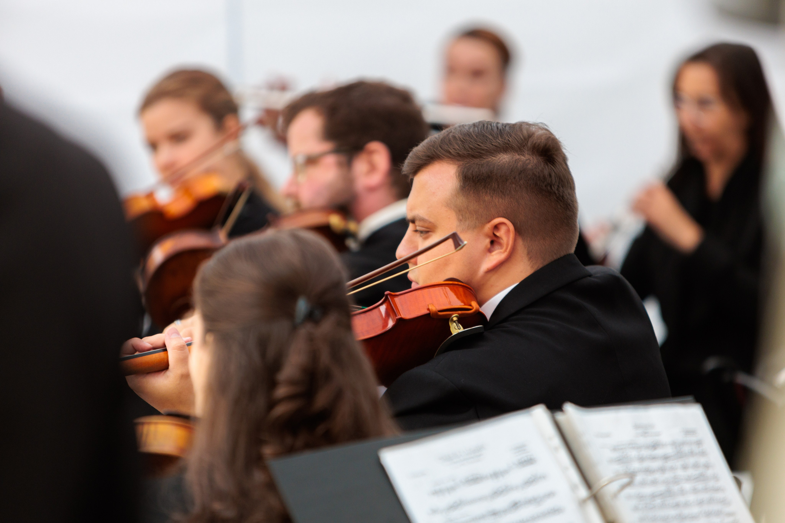 Концерт малого симфонического оркестра. Репортажный фотограф Санкт-Петербург | Роман Карбышев