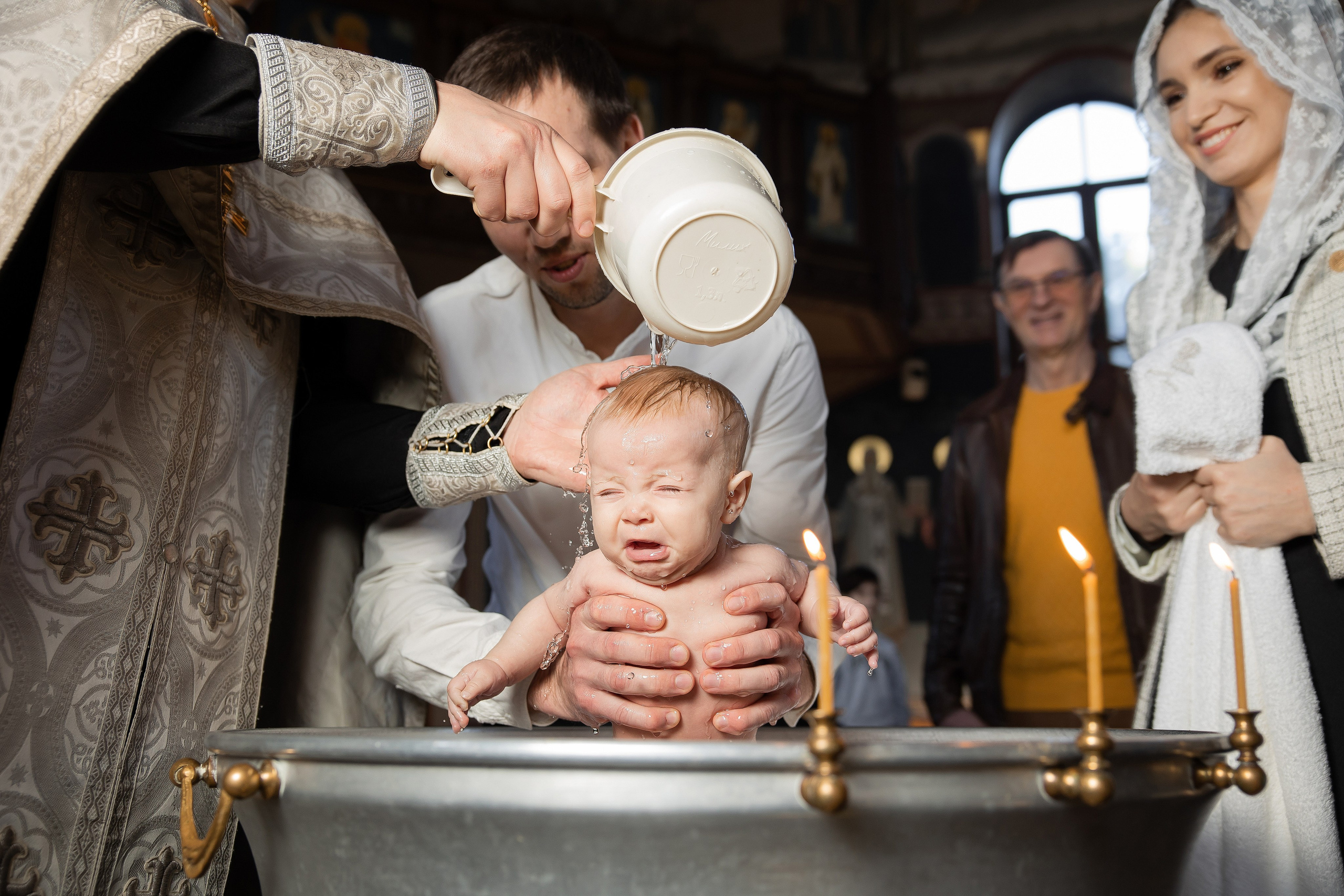 Крещение Павла. Свадебный и семейный фотограф