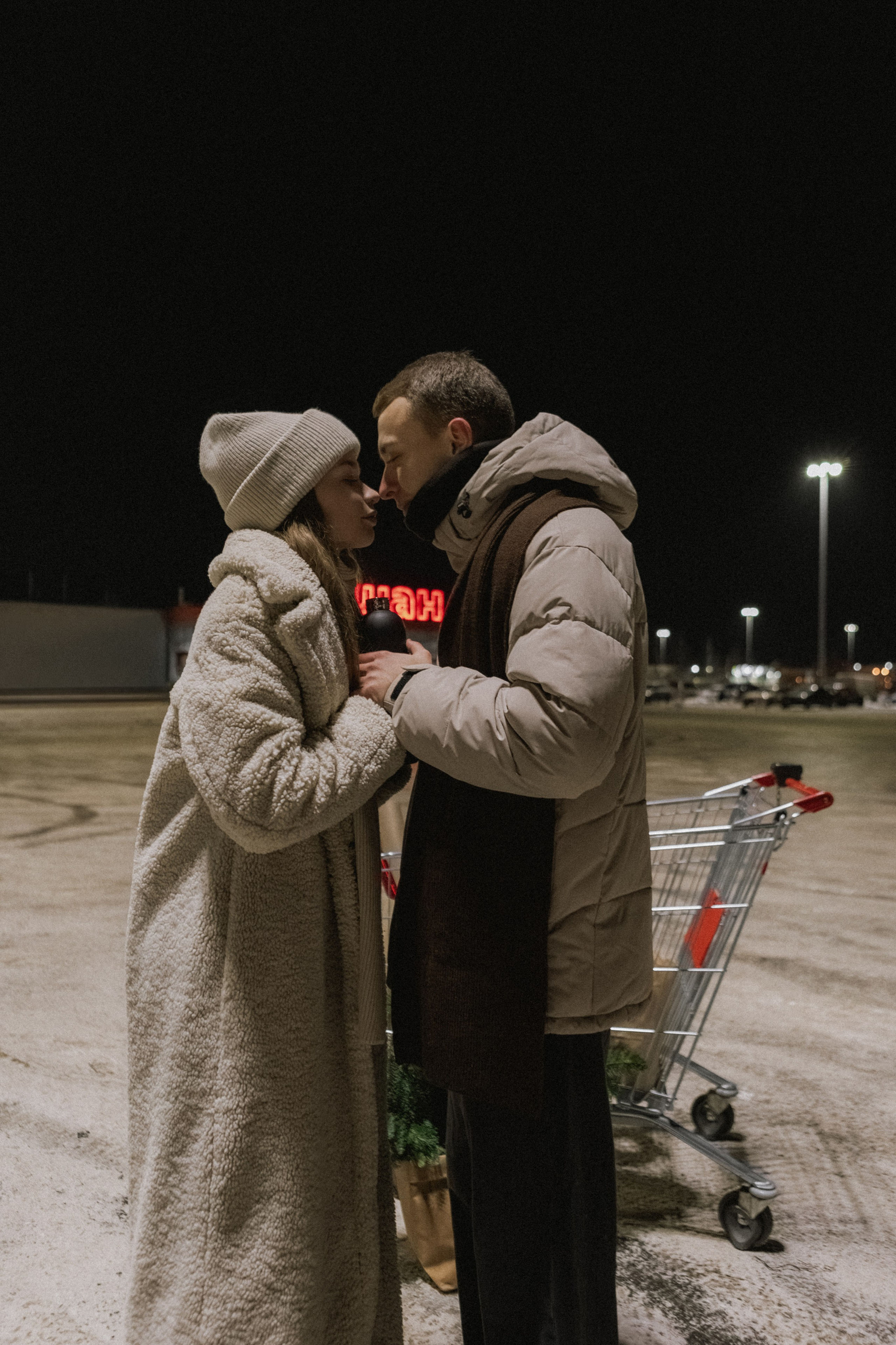 Зимняя лавстори. Фотограф в Москве Таша Логинова